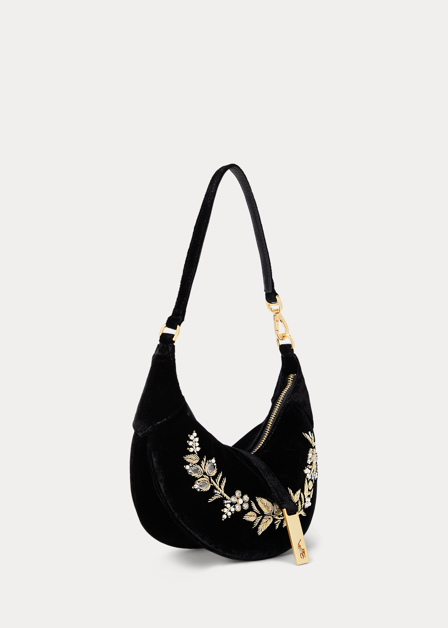 Polo ID Bullion Velvet Mini Shoulder Bag