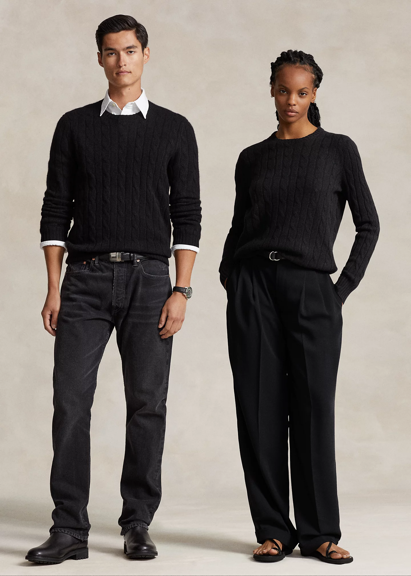 The Iconic Cable-Knit Cashmere Sweater