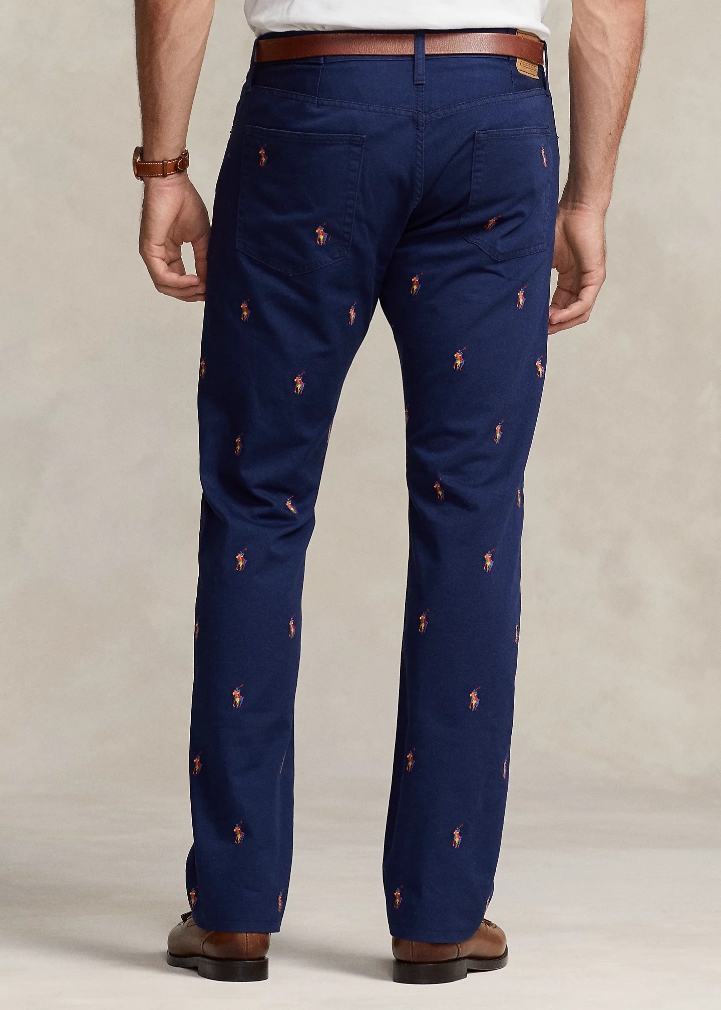 Hampton Relaxed Straight Polo Pony Jean