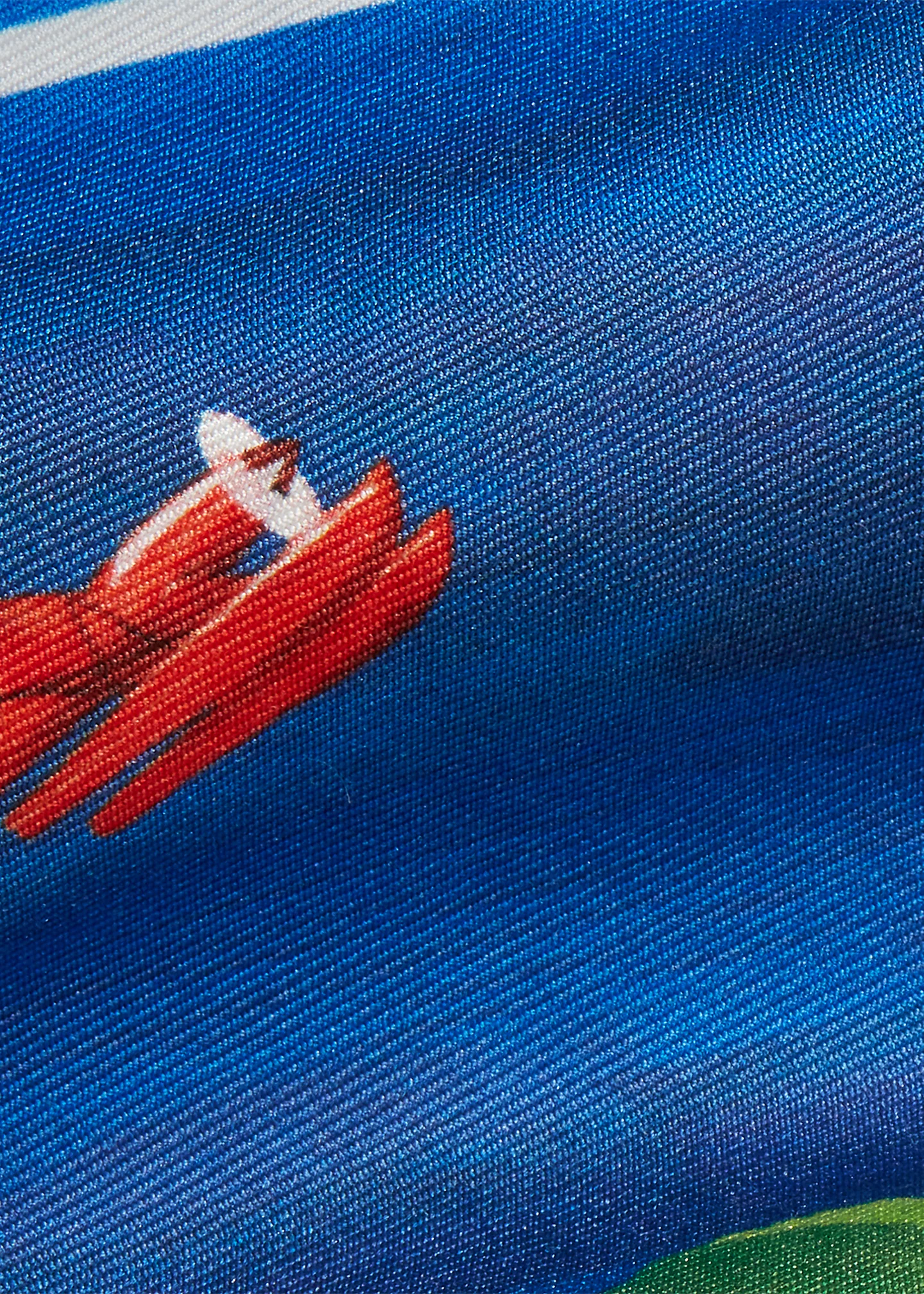 Riviera-Print Silk Twill Tie