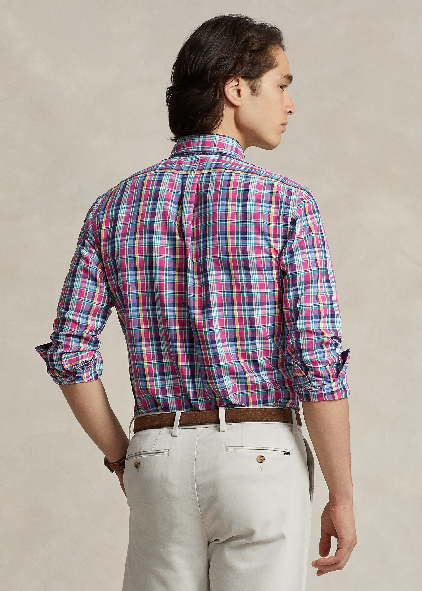 Classic Fit Plaid Performance Shirt