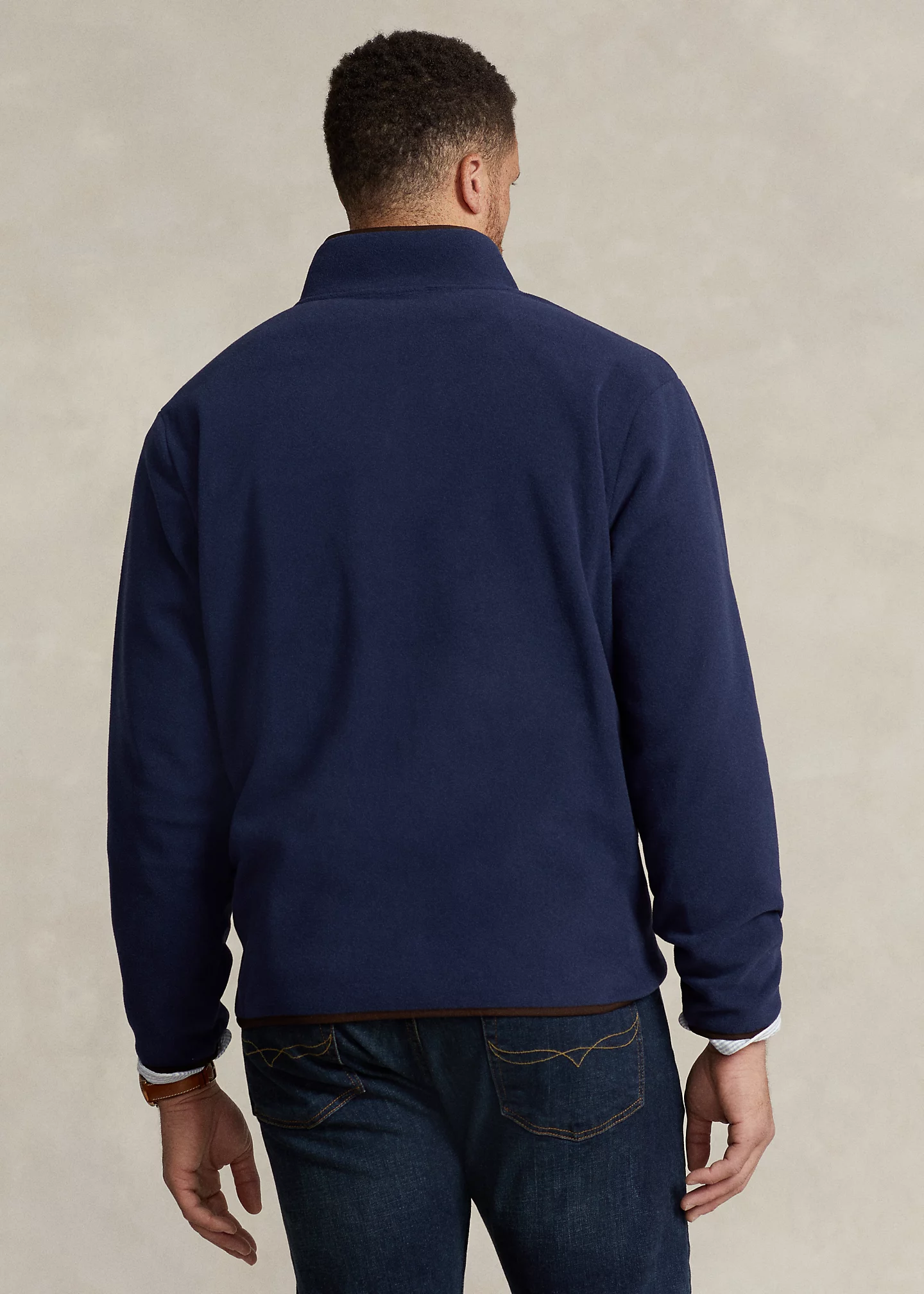 Polo Bear Brushed Fleece Pullover