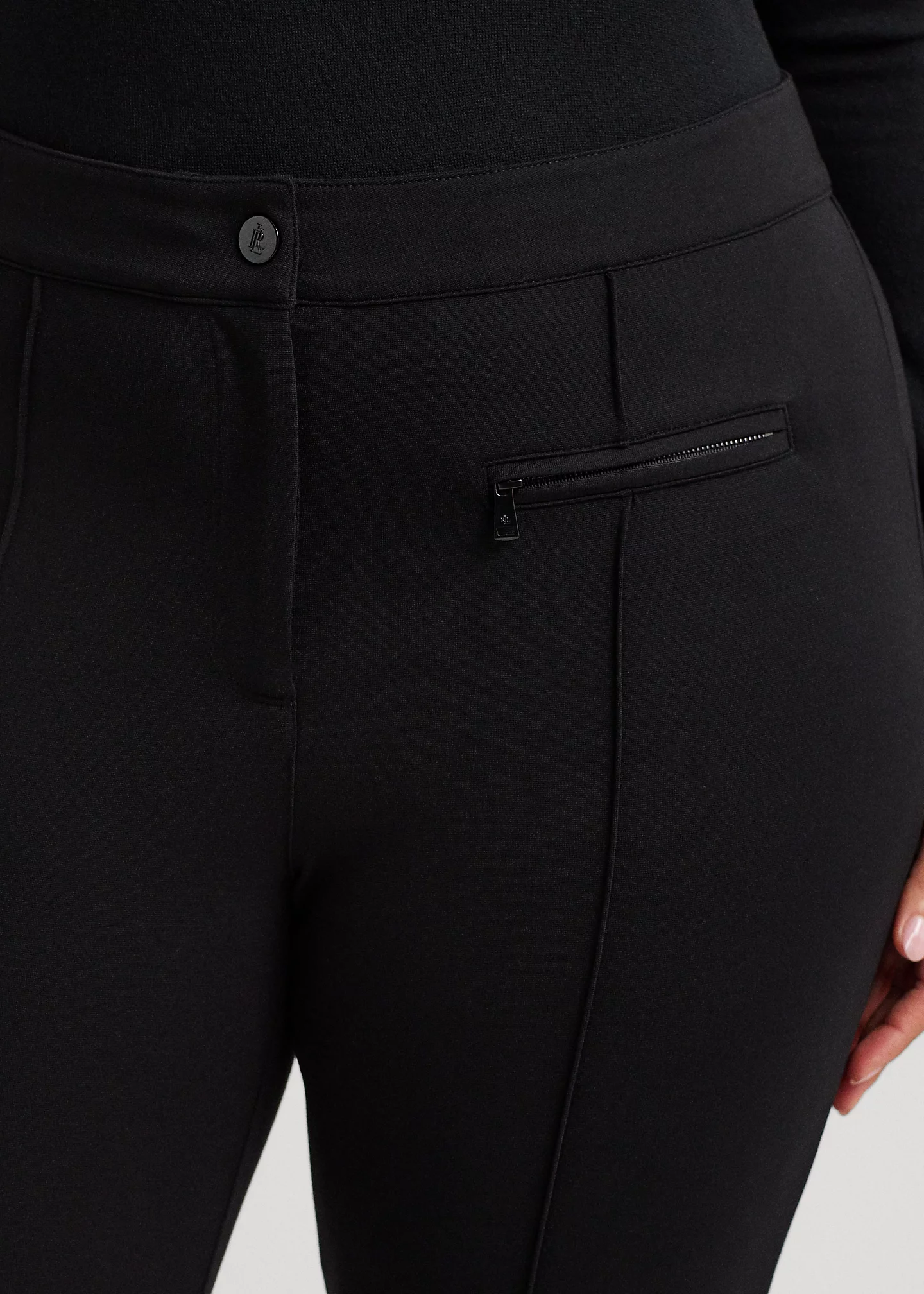 Pintucked Ponte Stirrup Legging