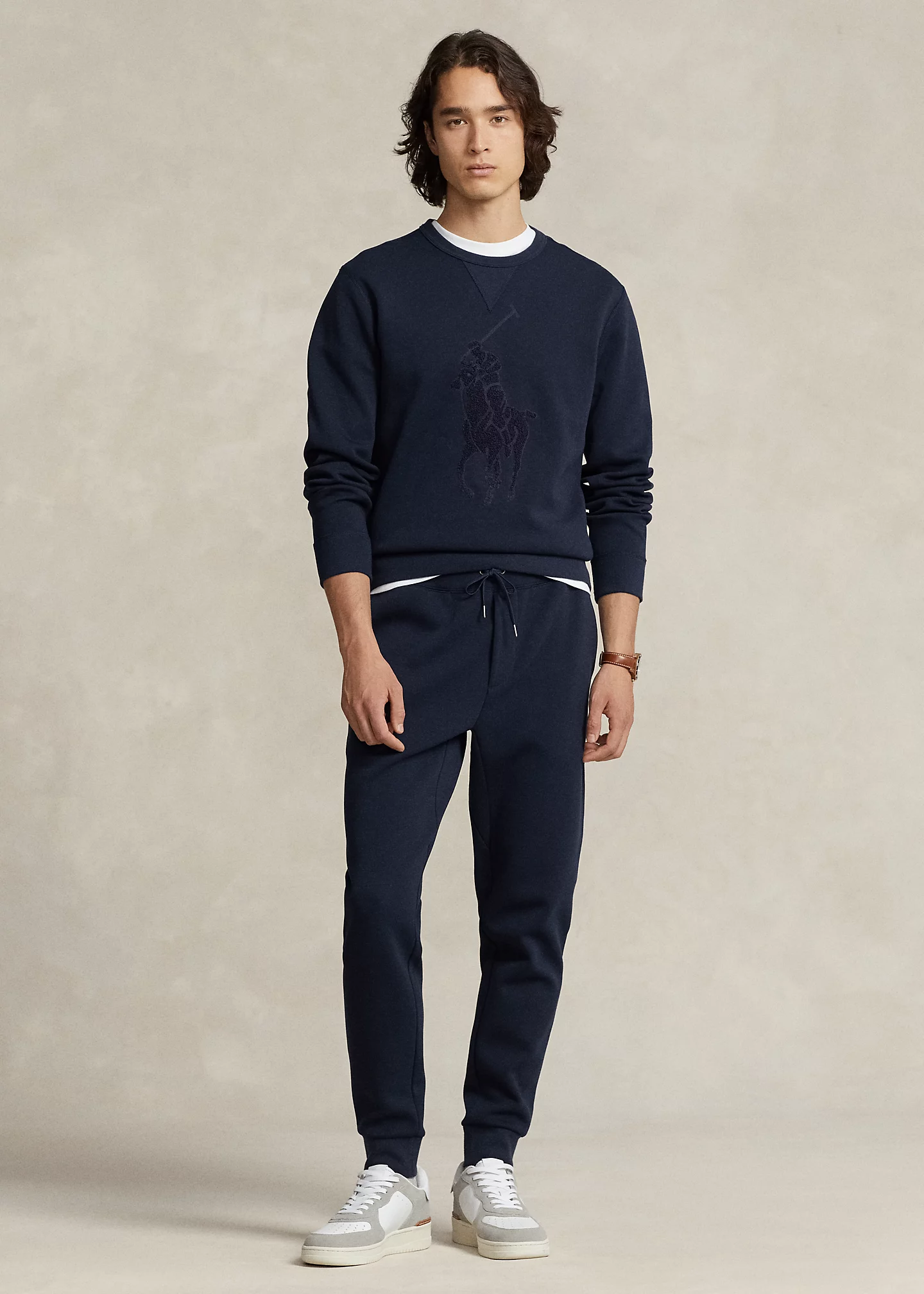 Logo Double-Knit Jogger Pant