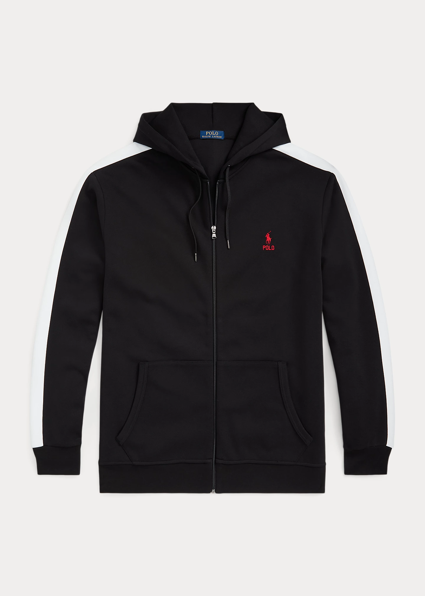 Double-Knit Mesh Full-Zip Hoodie