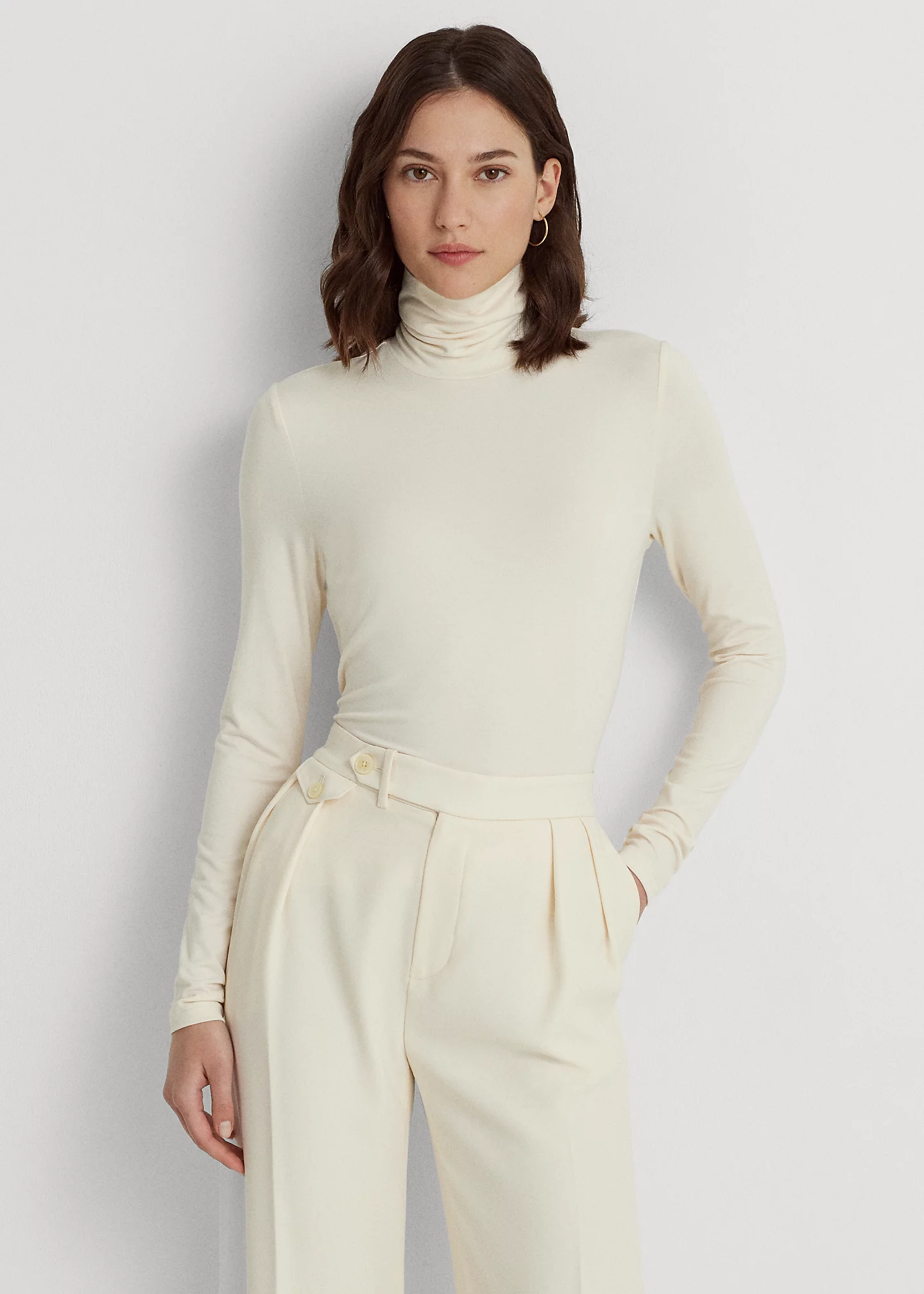 Jersey Turtleneck