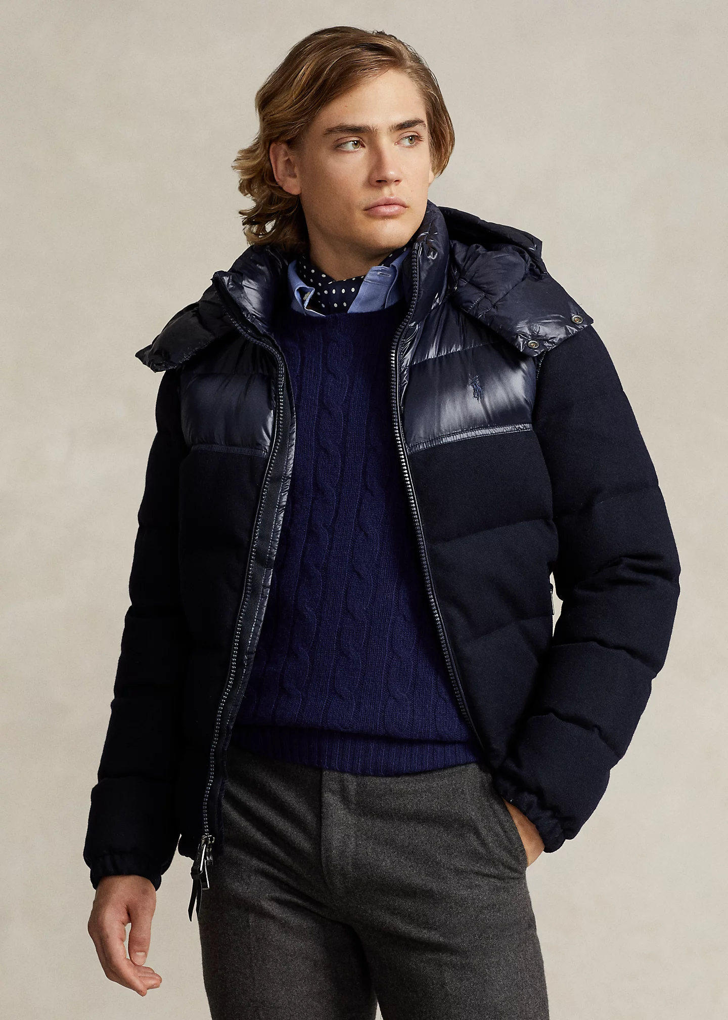 The Decker Hybrid Down Jacket