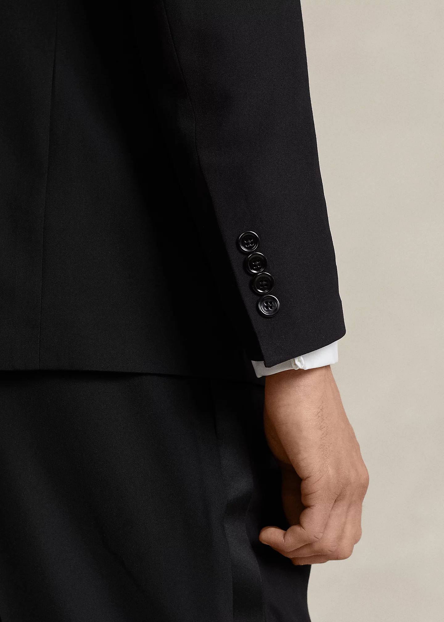 Polo Wool Barathea Shawl Tuxedo