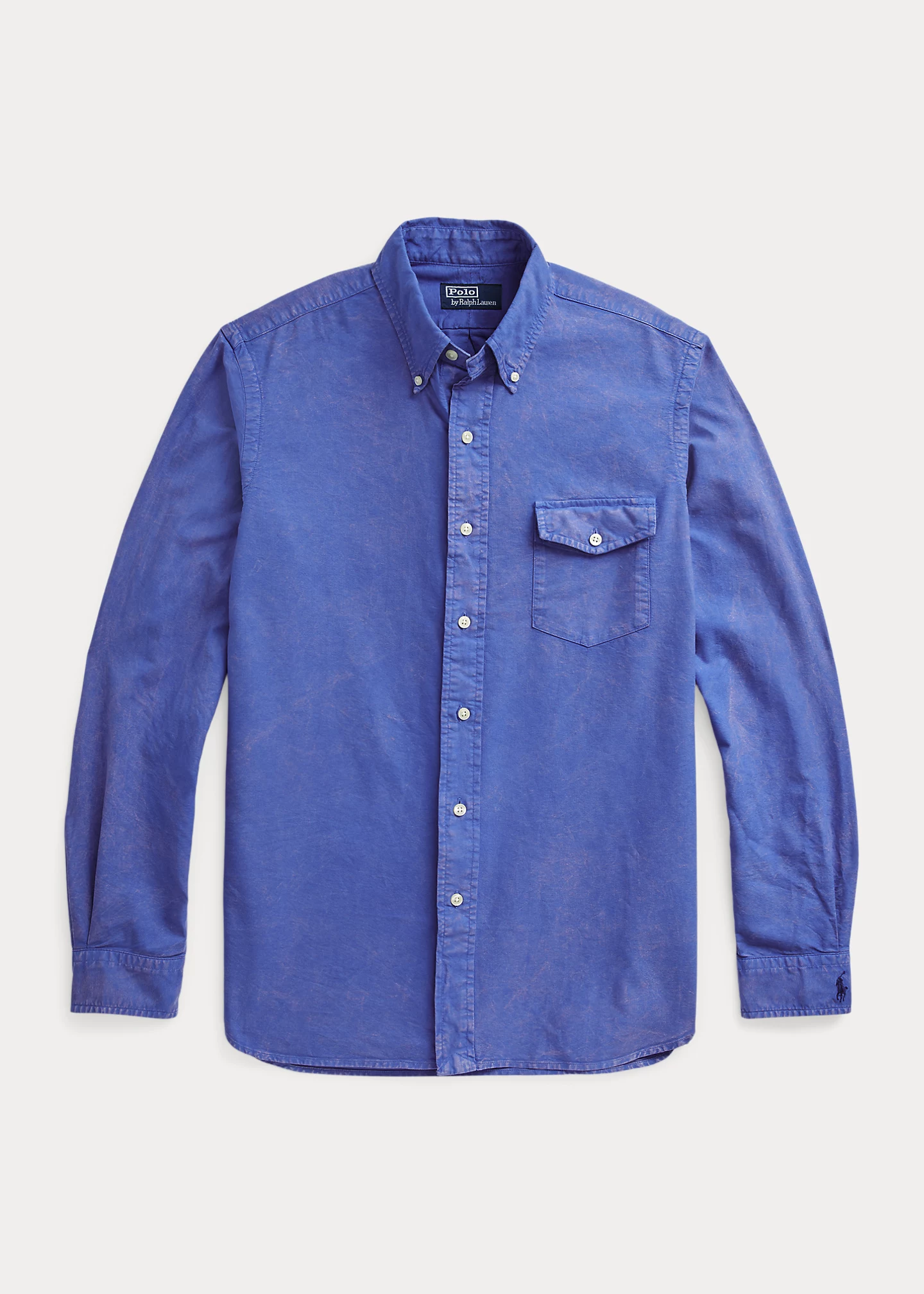 Classic Fit Garment-Dyed Oxford Shirt