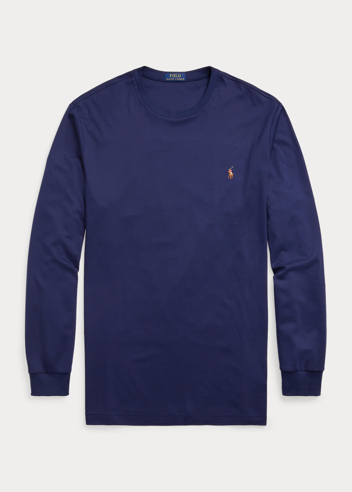 Soft Cotton Long-Sleeve T-Shirt