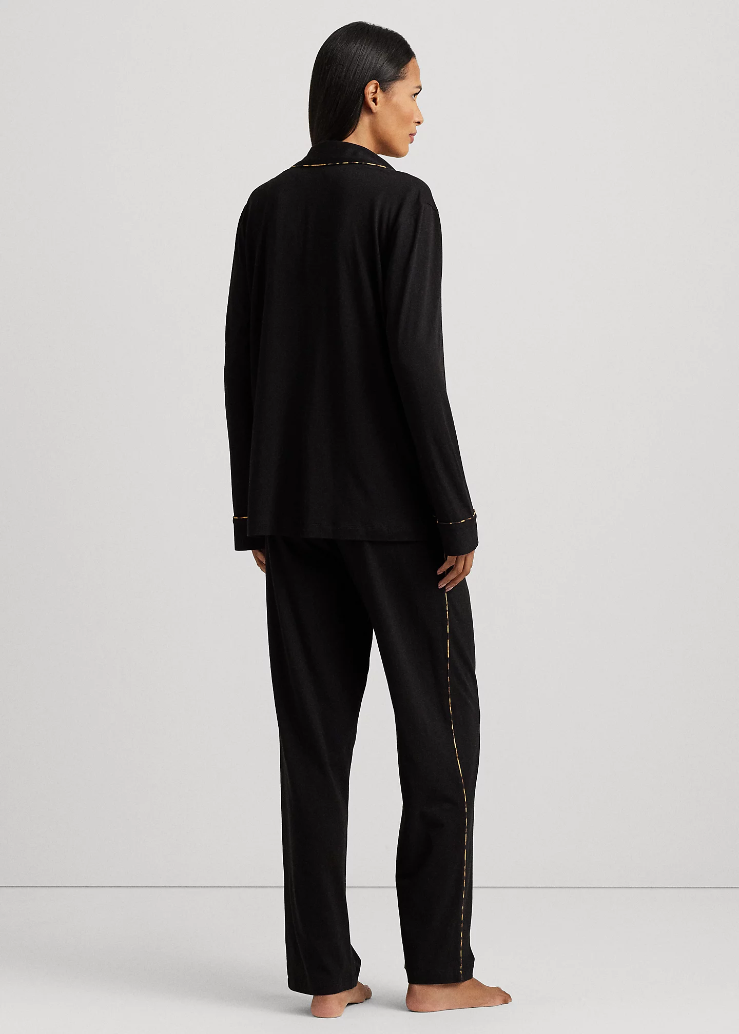 Cotton-Blend Jersey Sleep Set