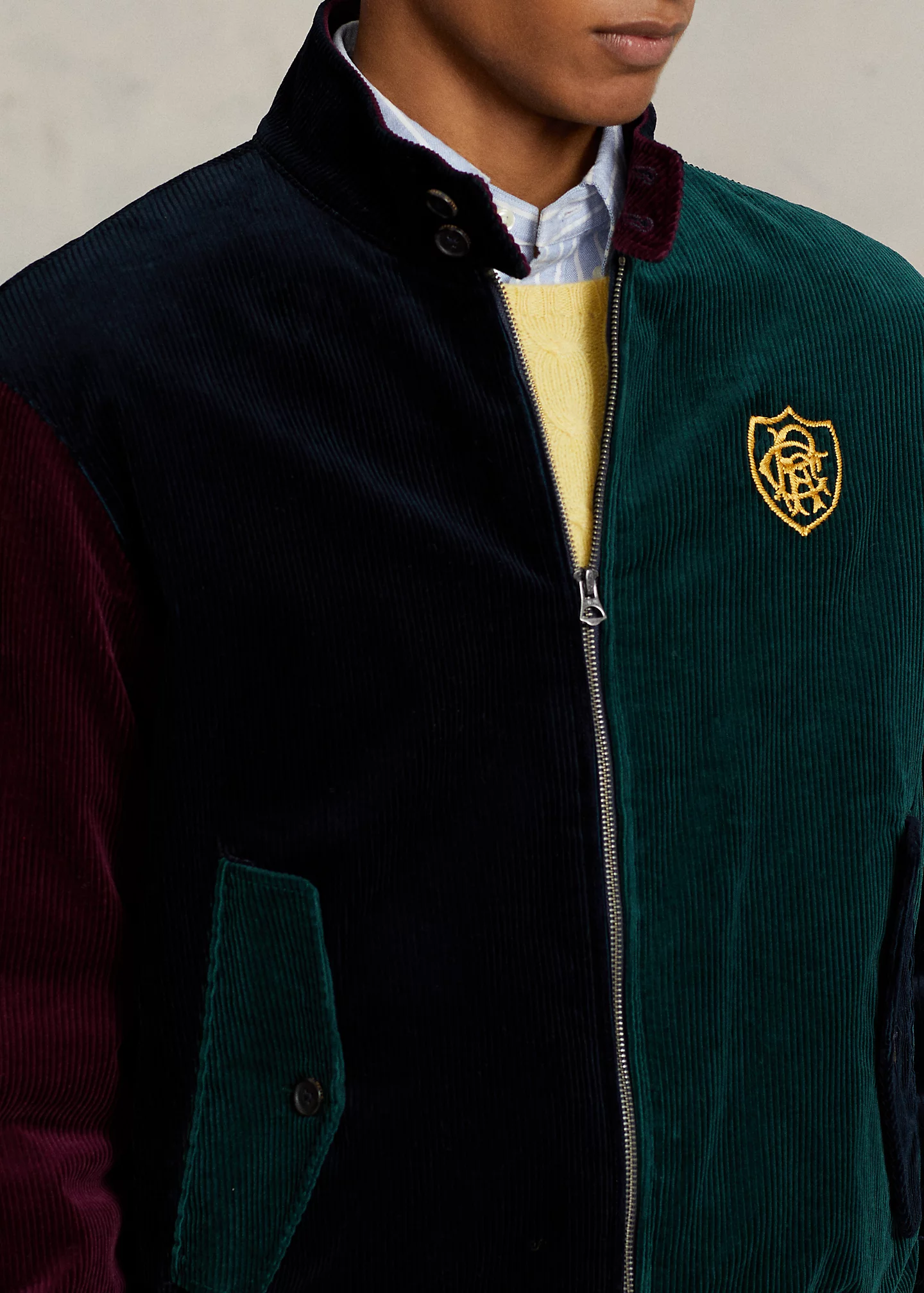 Crest Corduroy Fun Jacket