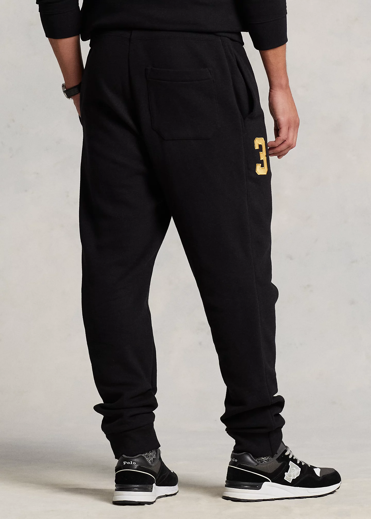 Triple-Pony Fleece Jogger Pant