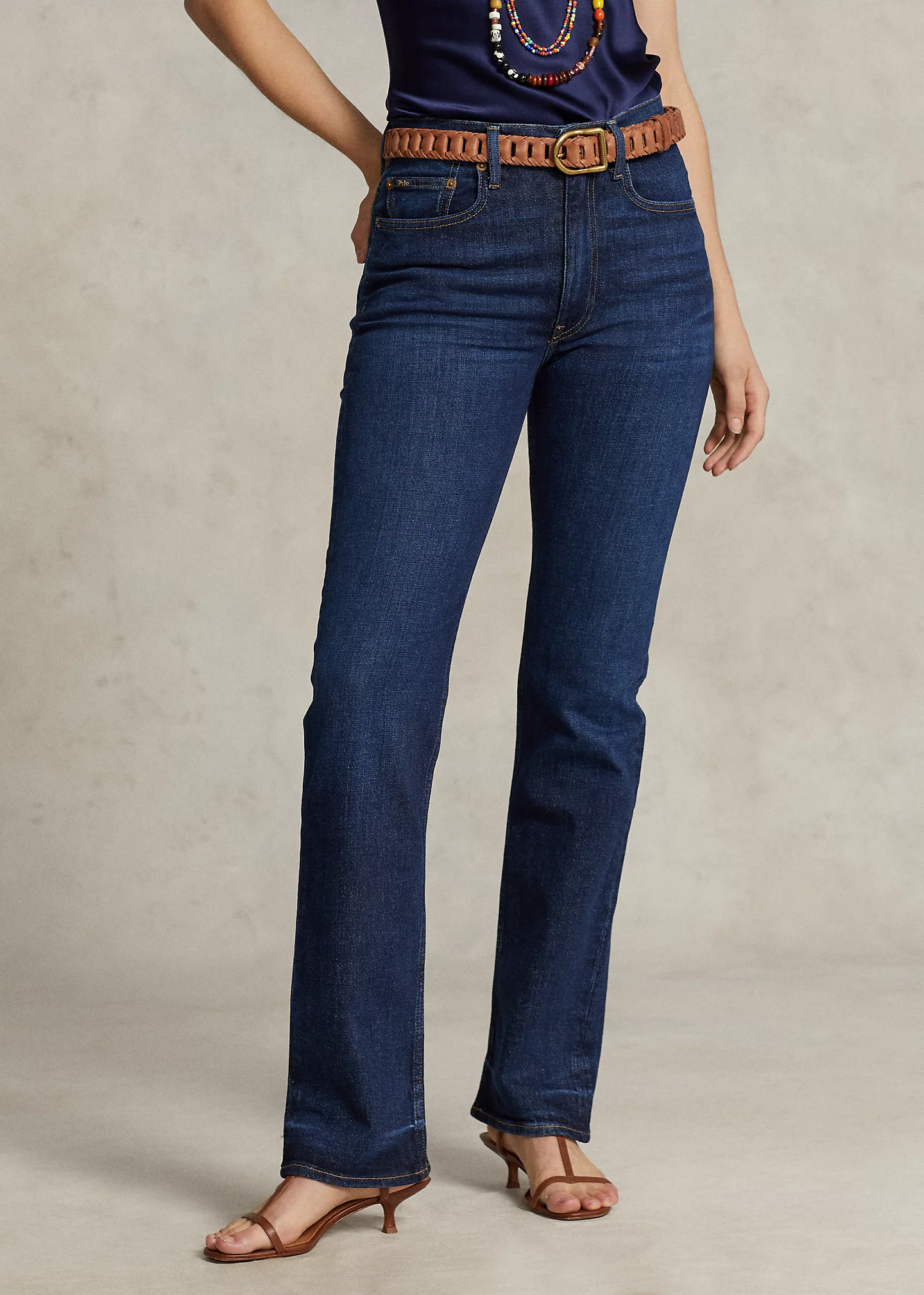 High-Rise Straight Jean