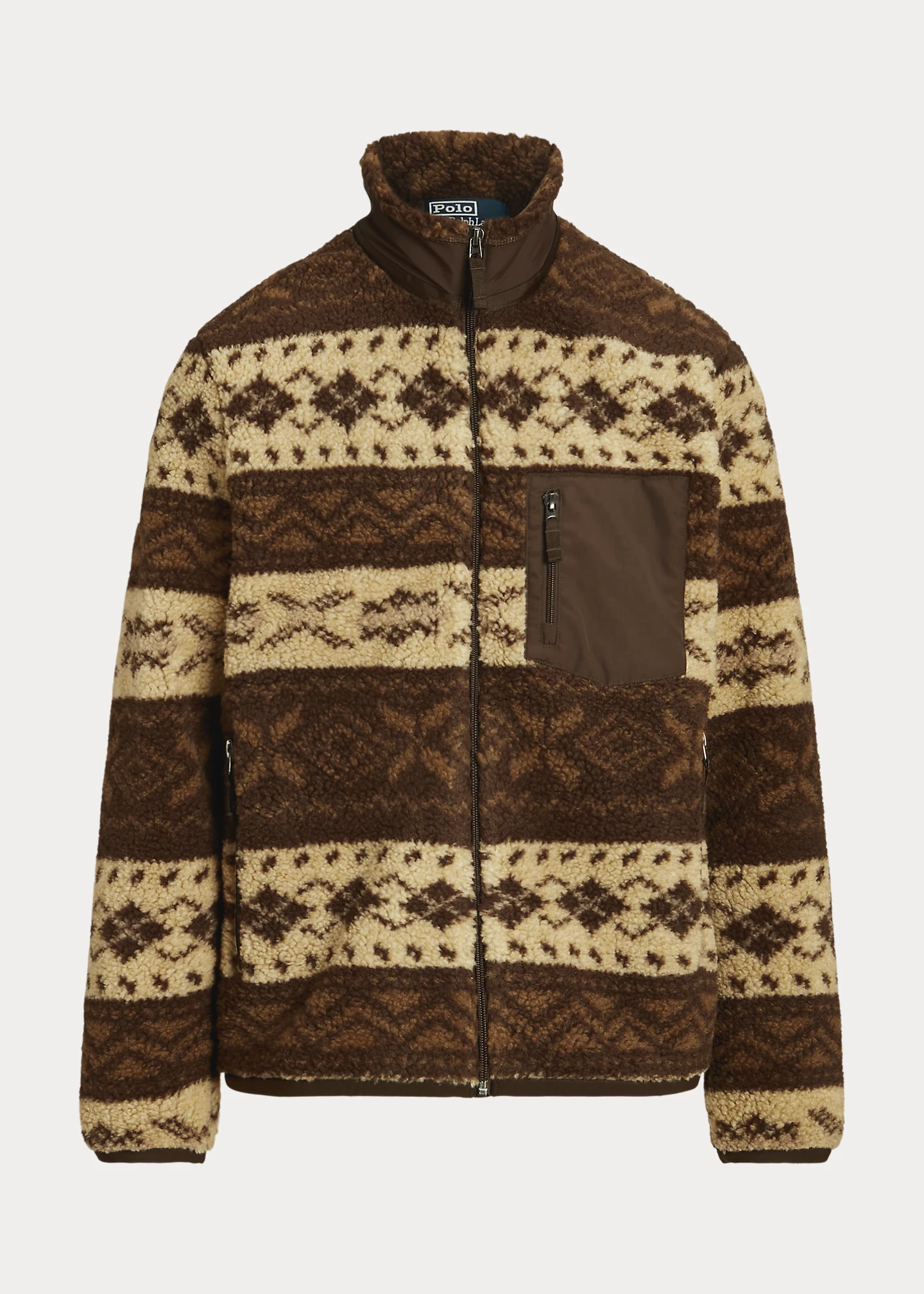 Patterned Hybrid Jacket