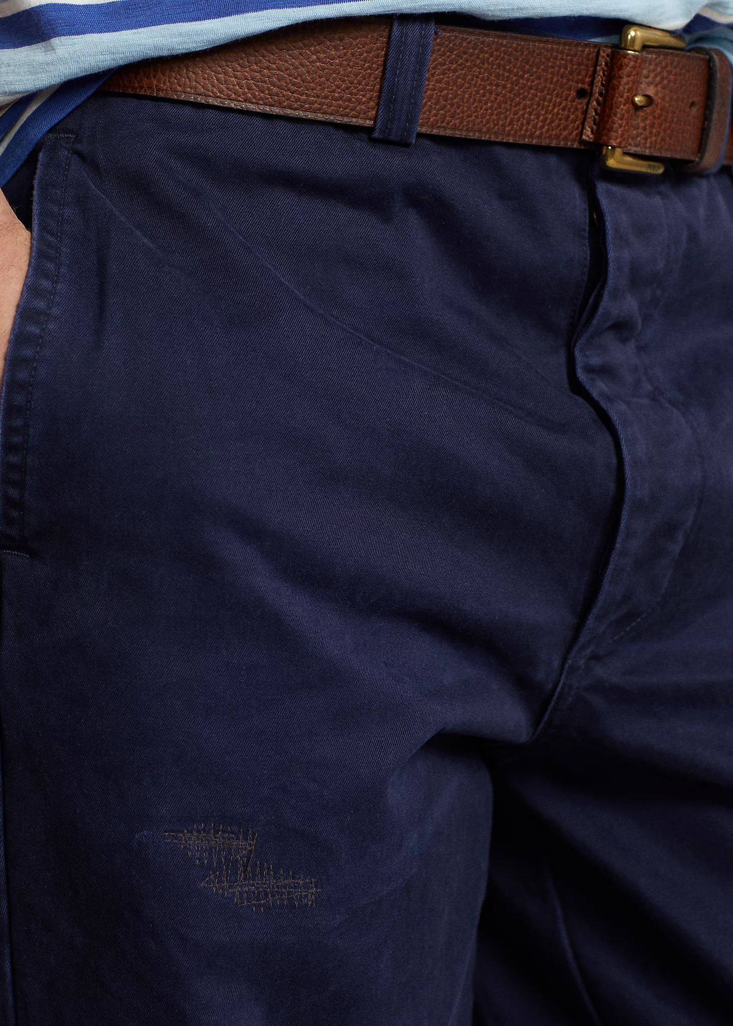 Burroughs Relaxed Fit Distressed Pant