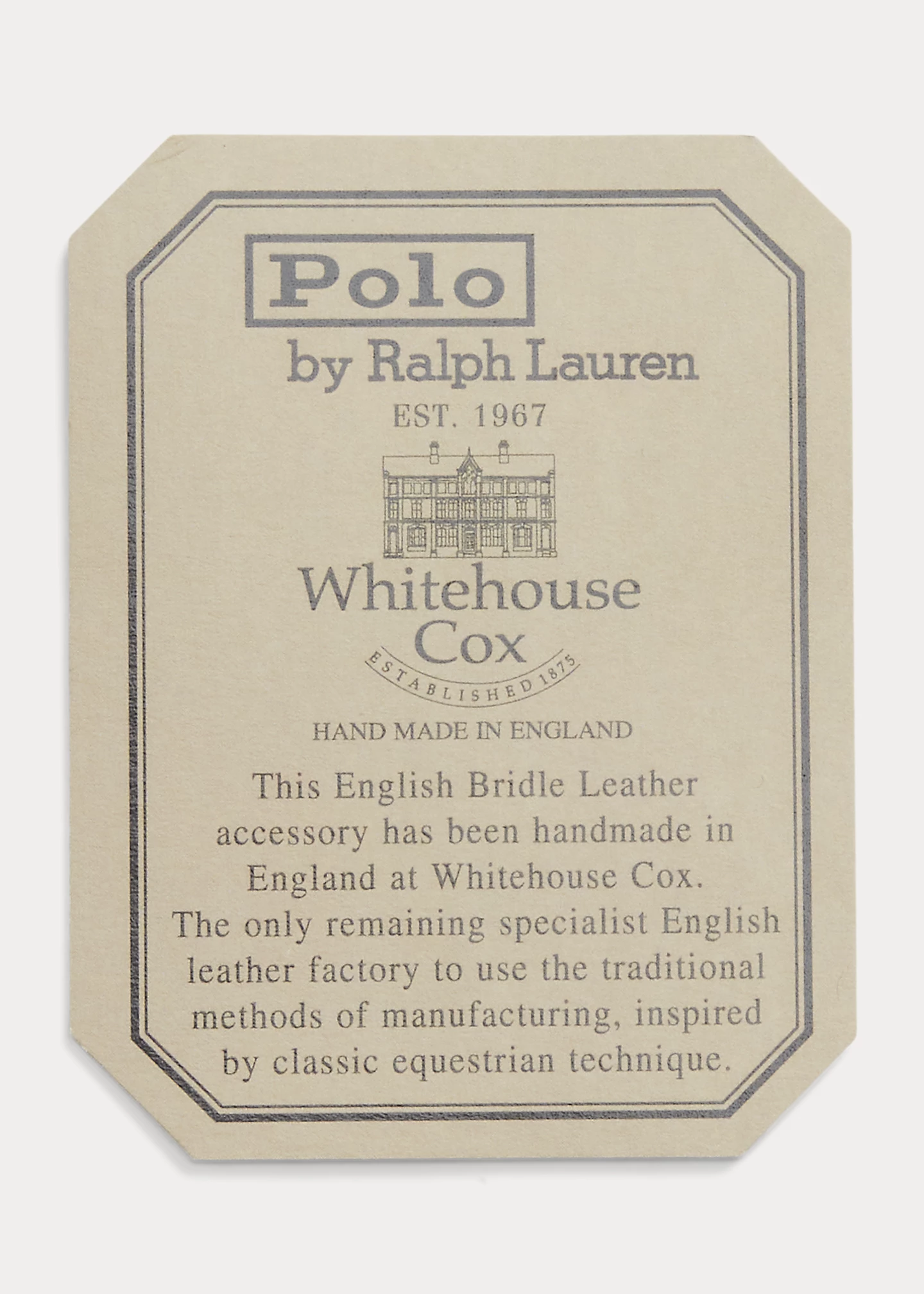 Bridle Leather Billfold Wallet