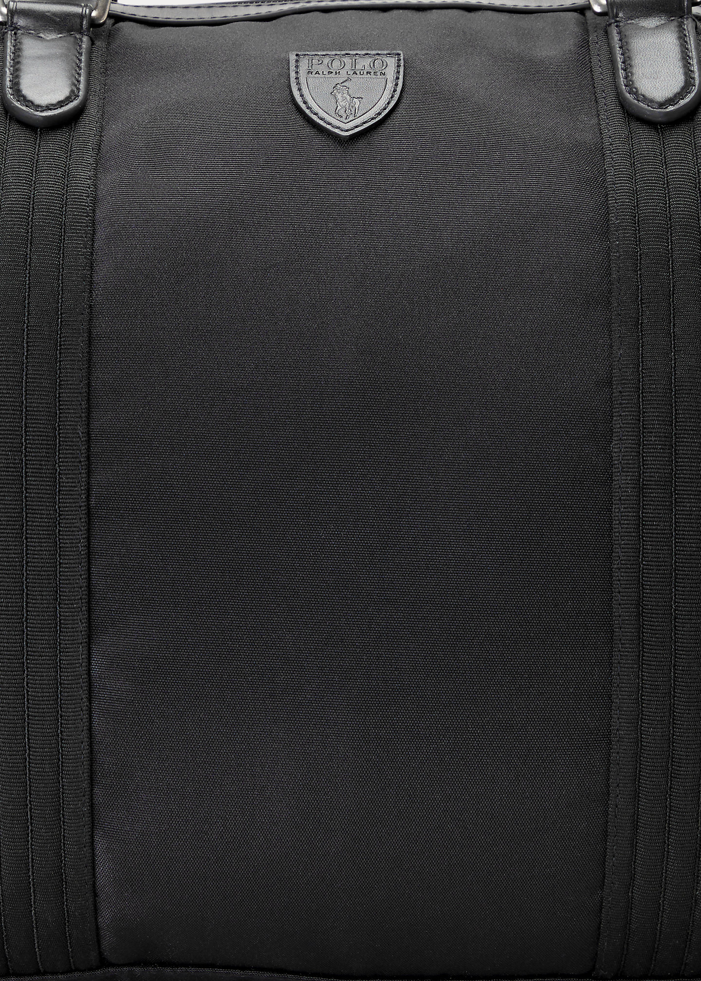 Leather-Trim Hybrid Garment Duffel