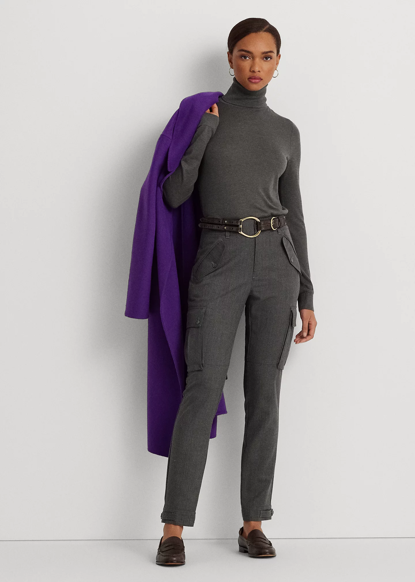 Wool Twill Cargo Pant