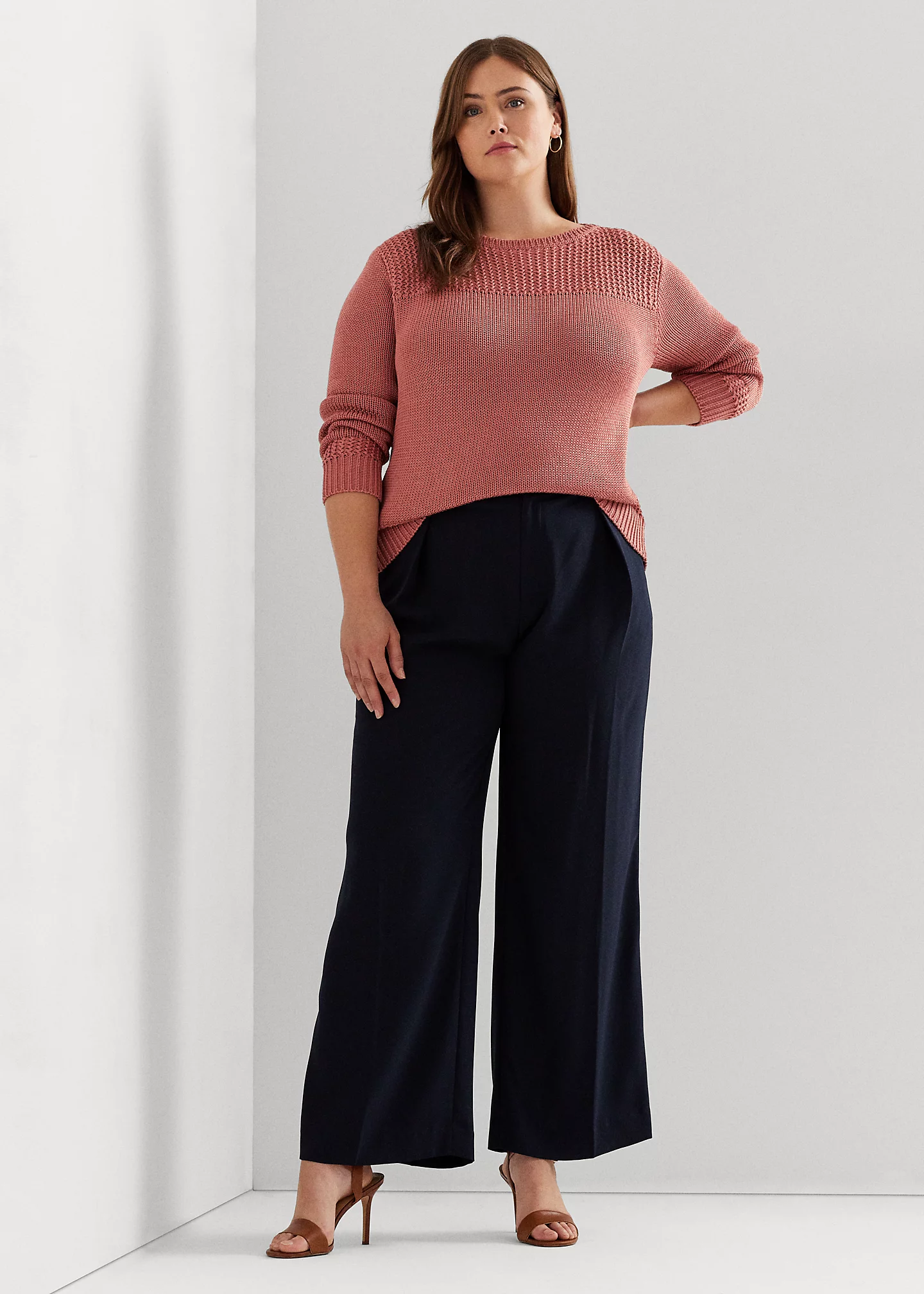 Cotton-Blend Boatneck Sweater