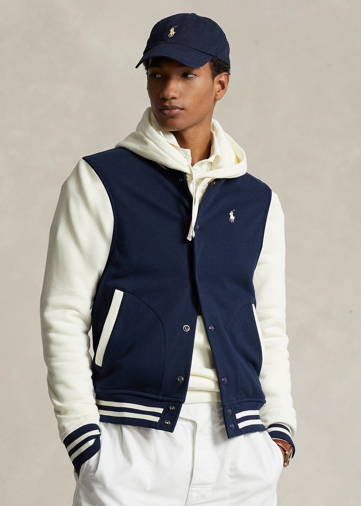 Fleece Baseball Jacket
