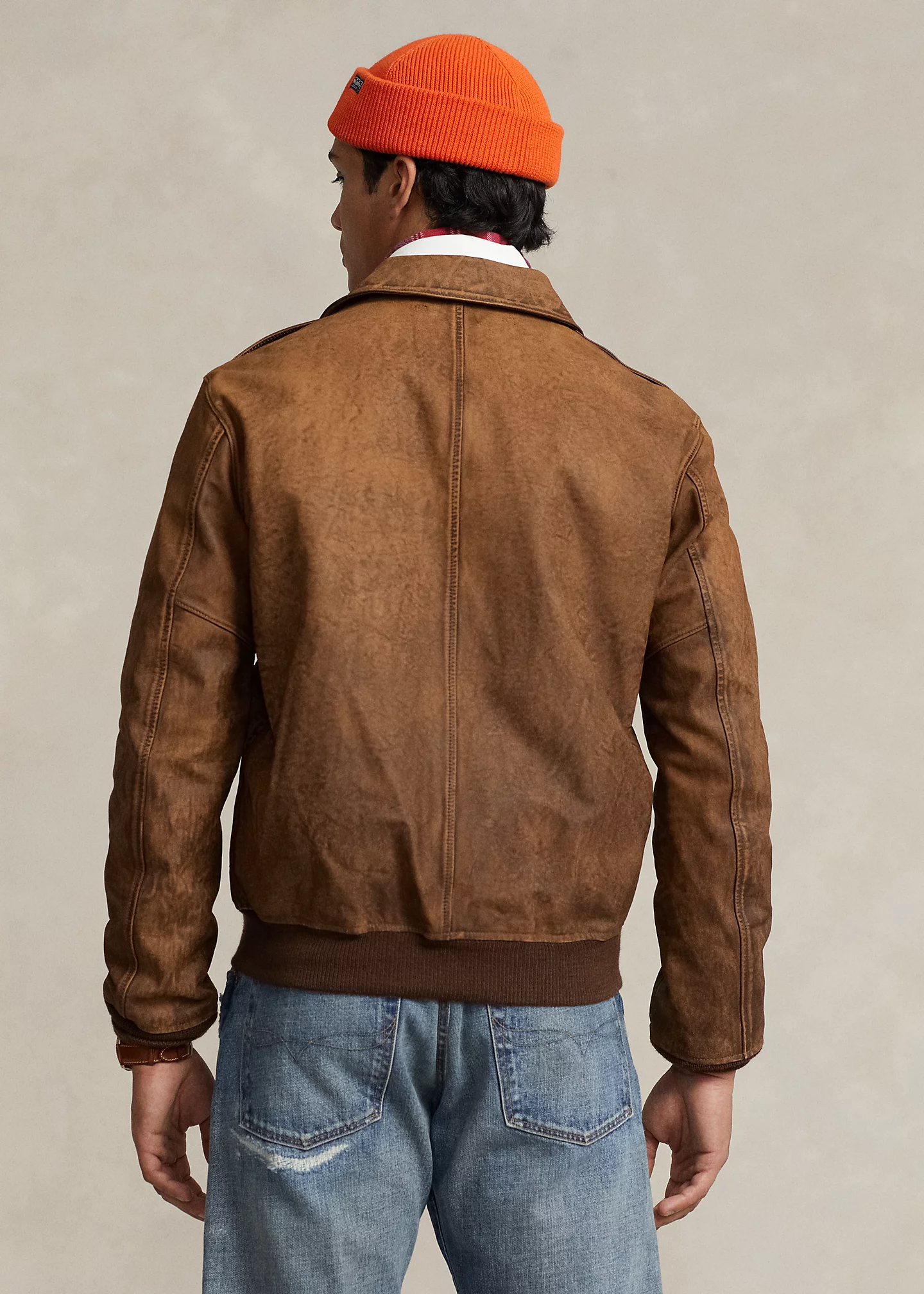 Leather Flight Jacket