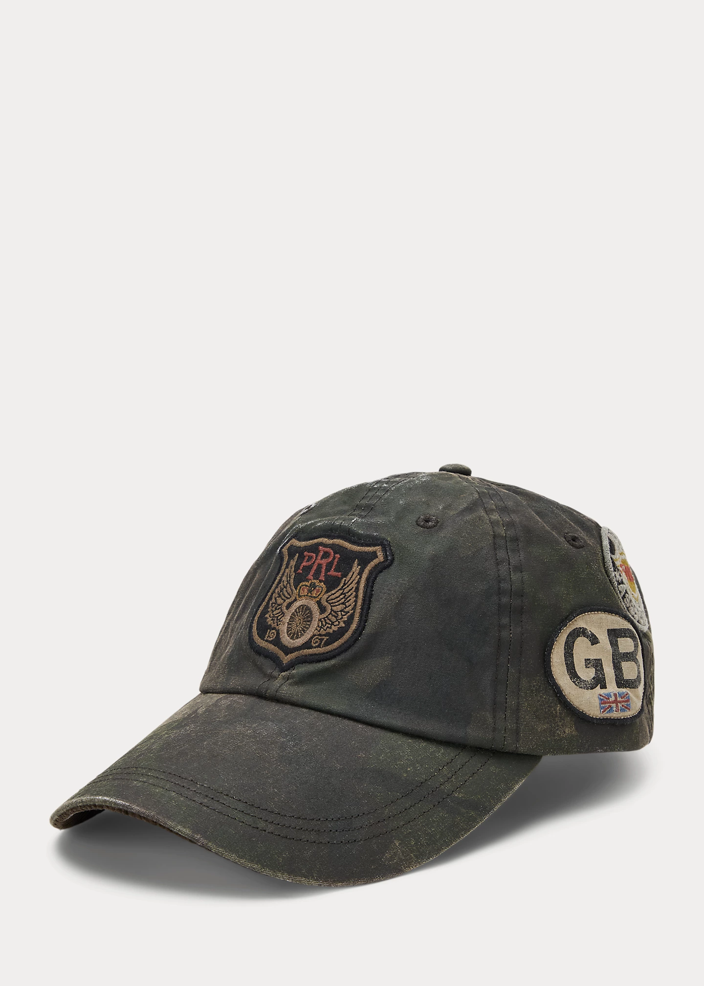 Camo Oilcloth Long-Bill Cap