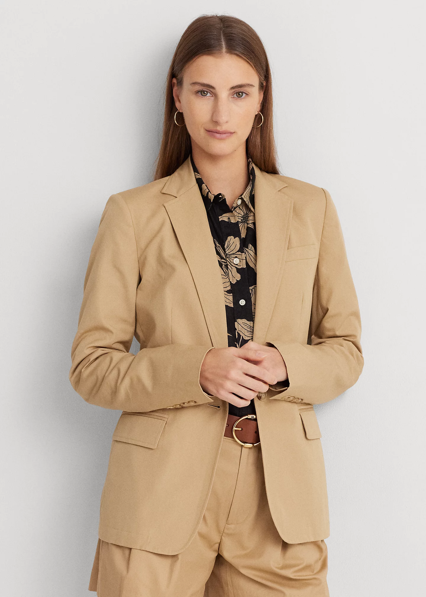Cotton Twill Blazer