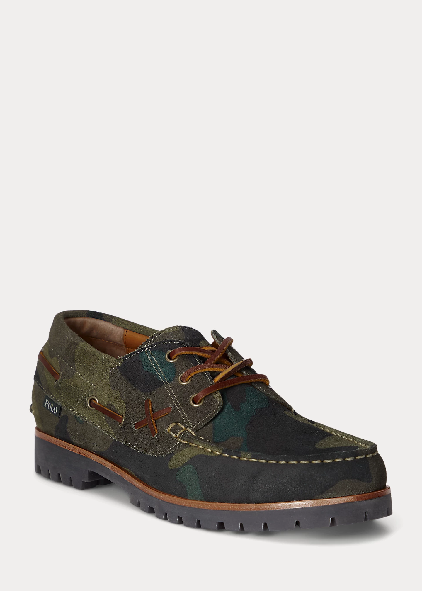 Ranger Camo Suede Boat Shoe