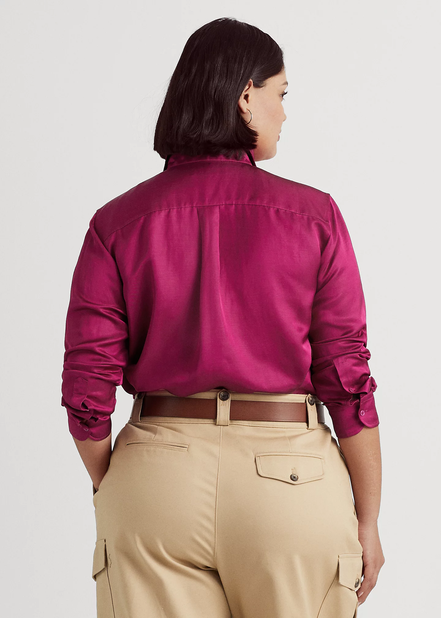 Satin Shantung Shirt