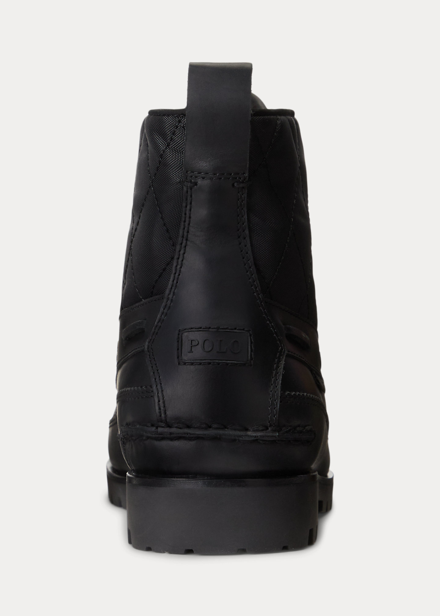 Ranger Mid Leather & Quilted Canvas Boot