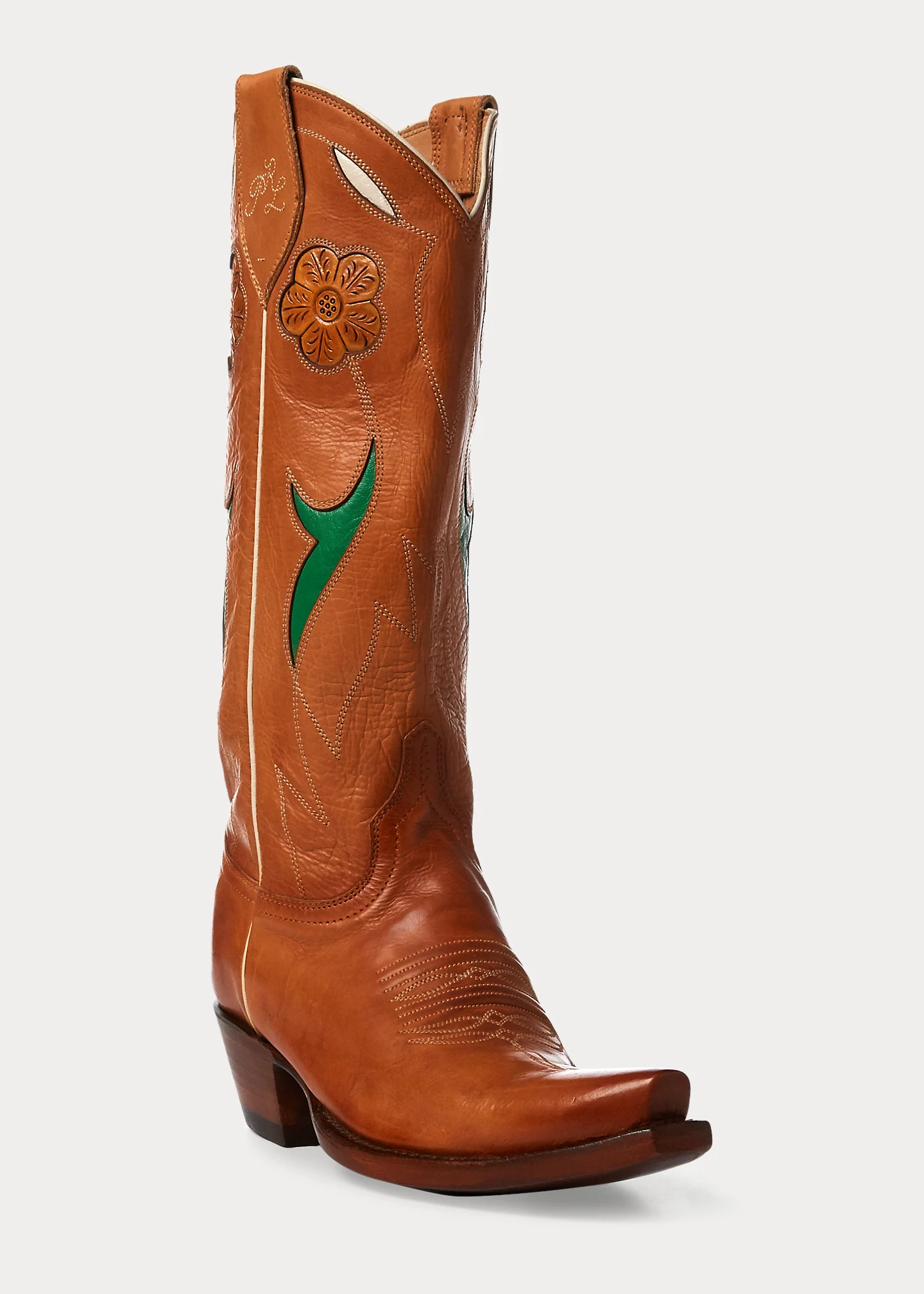 Selene Leather Cowboy Boot