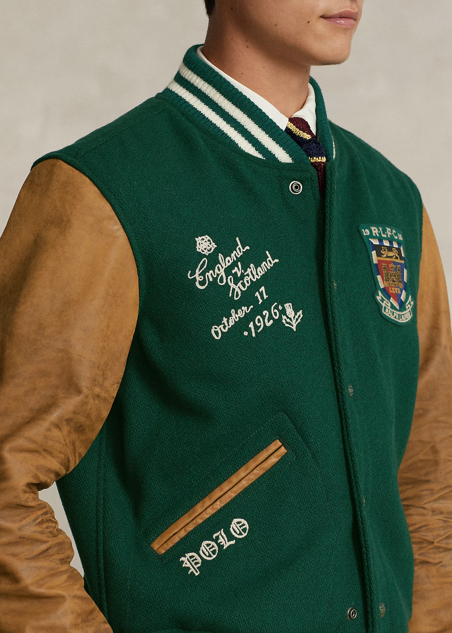 Varsity-Inspired Jacket