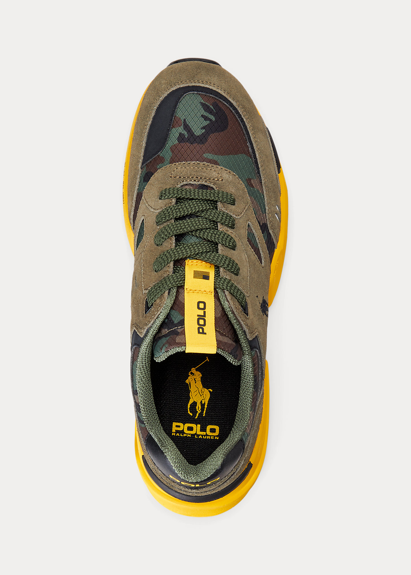 Jogger Suede & Camo Ripstop Sneaker