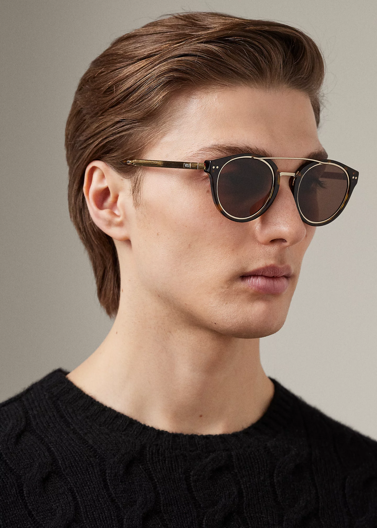 Deco Round Sunglasses