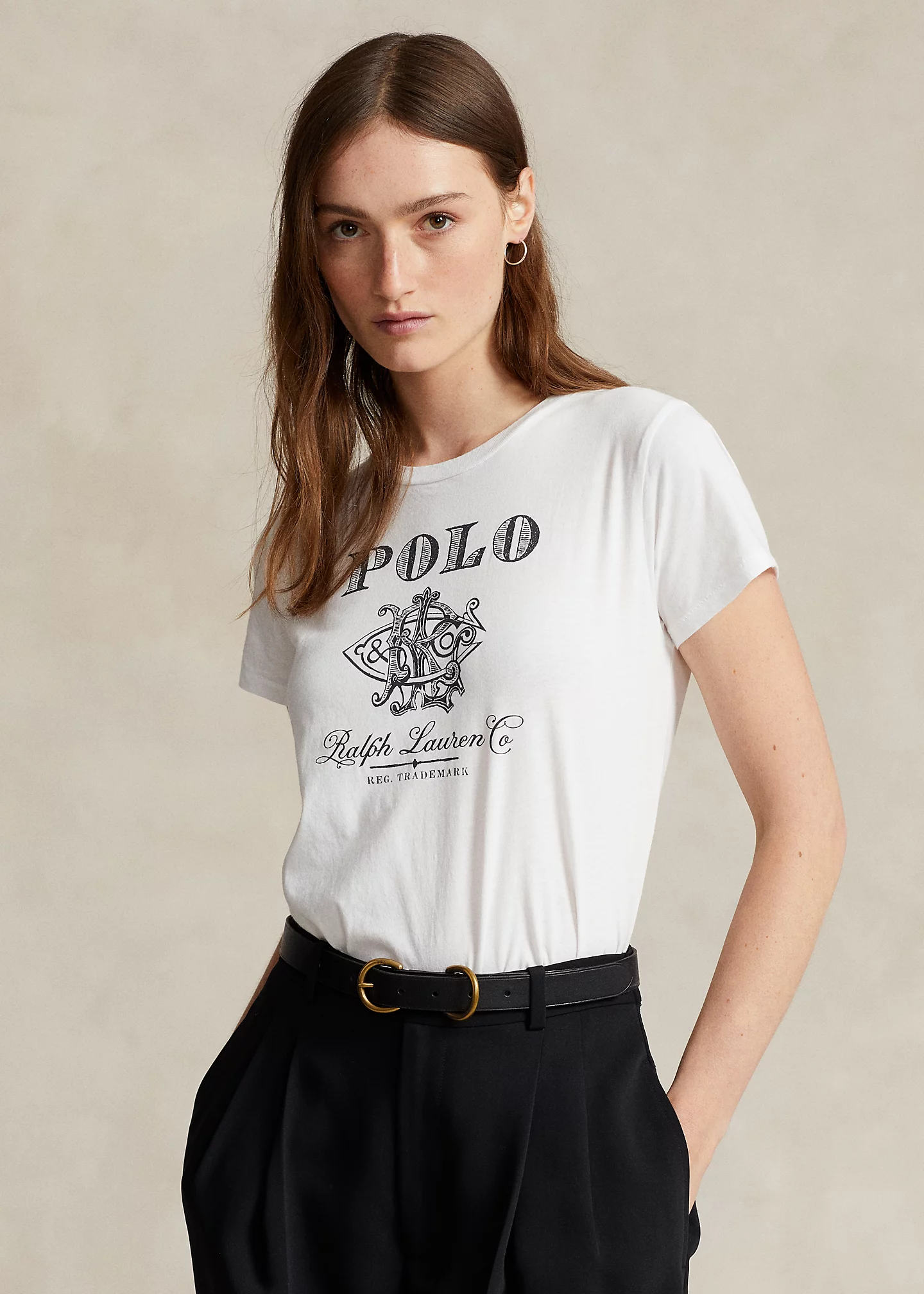 Shrunken Fit Graphic Jersey Tee