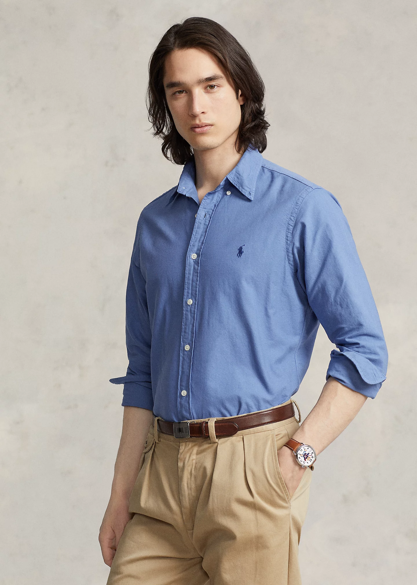 Garment-Dyed Oxford Shirt - All Fits