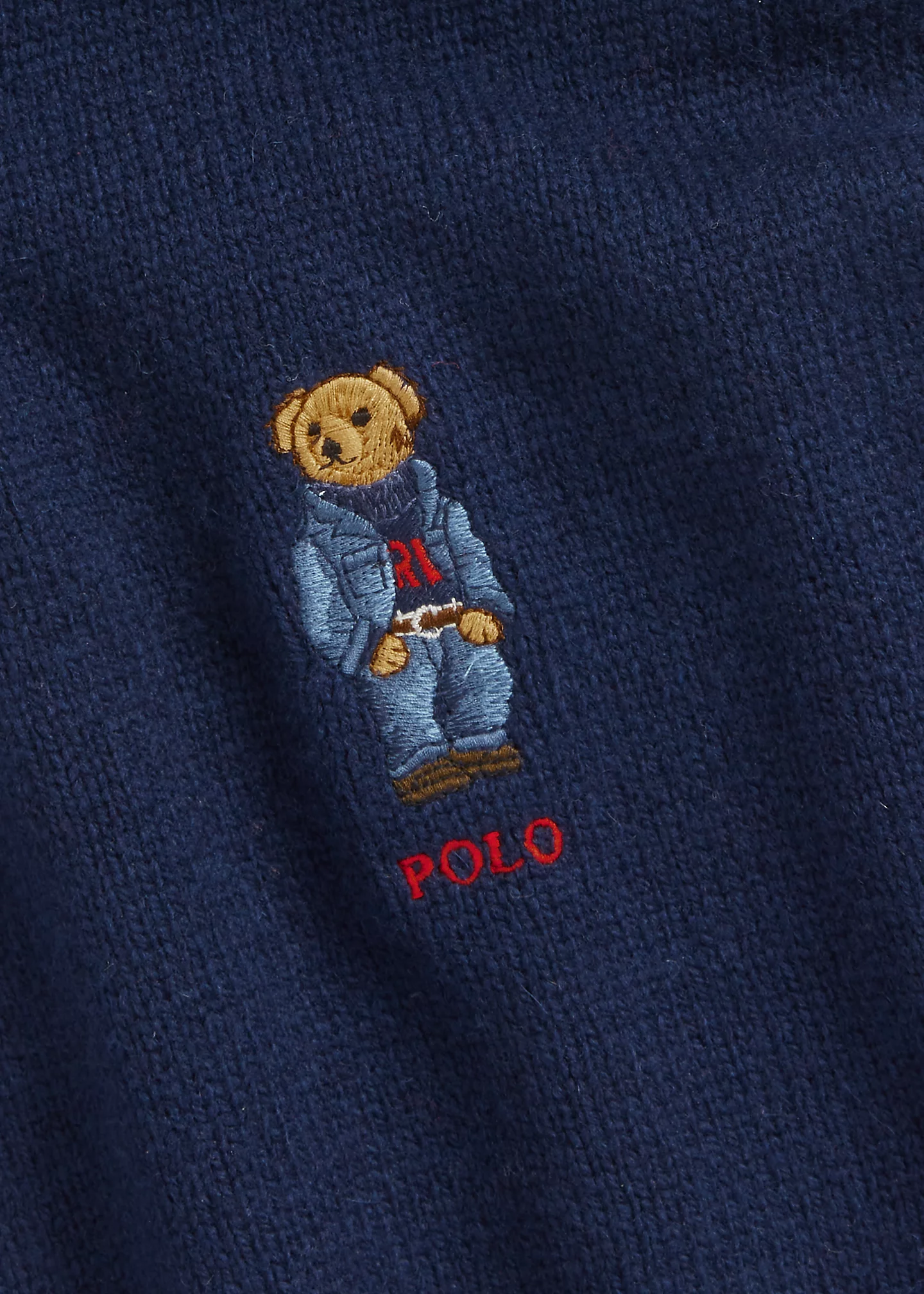 Polo Bear Wool-Blend Beanie & Scarf Set