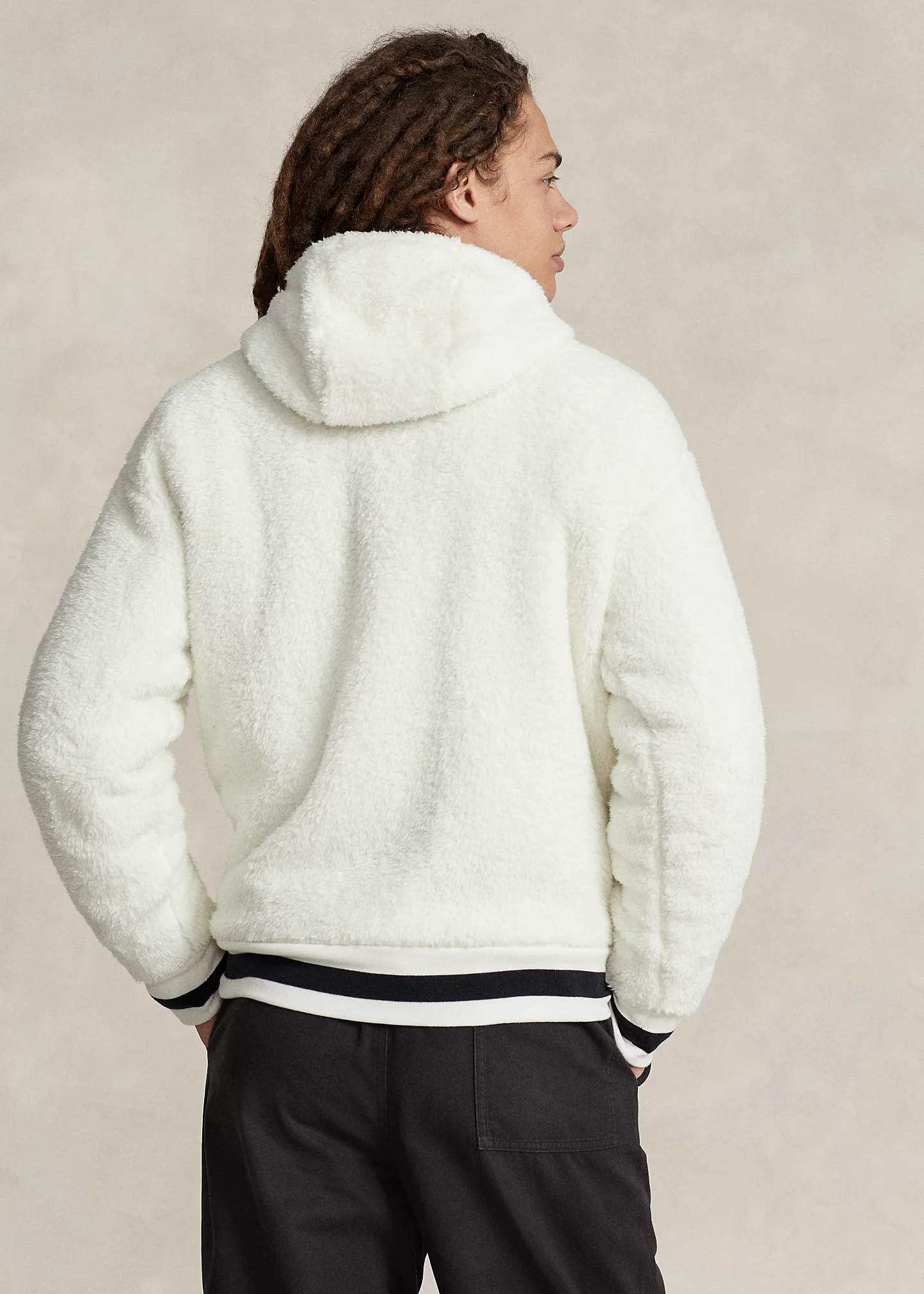 Logo Pile Fleece Hoodie