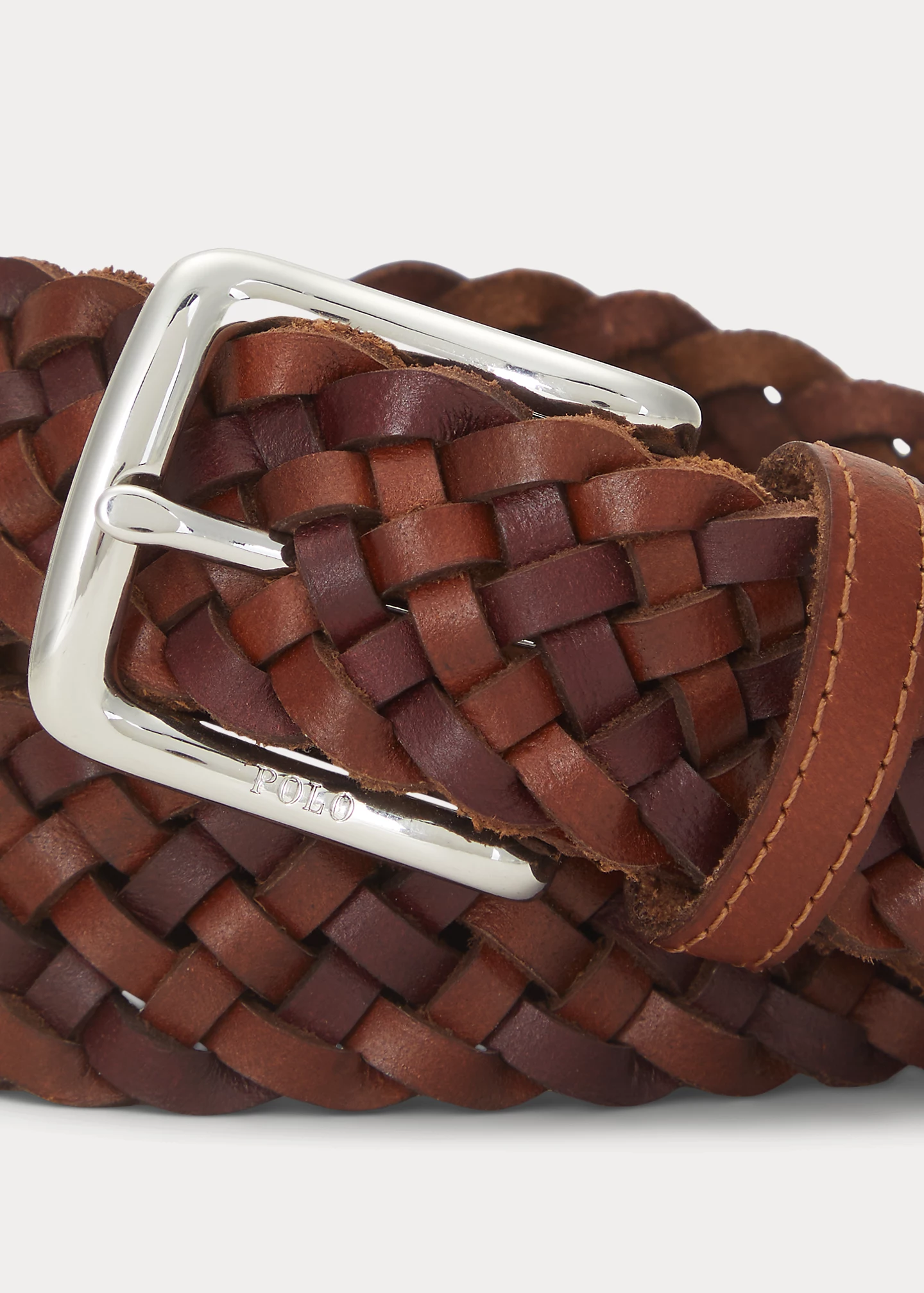 Braided Leather Belt