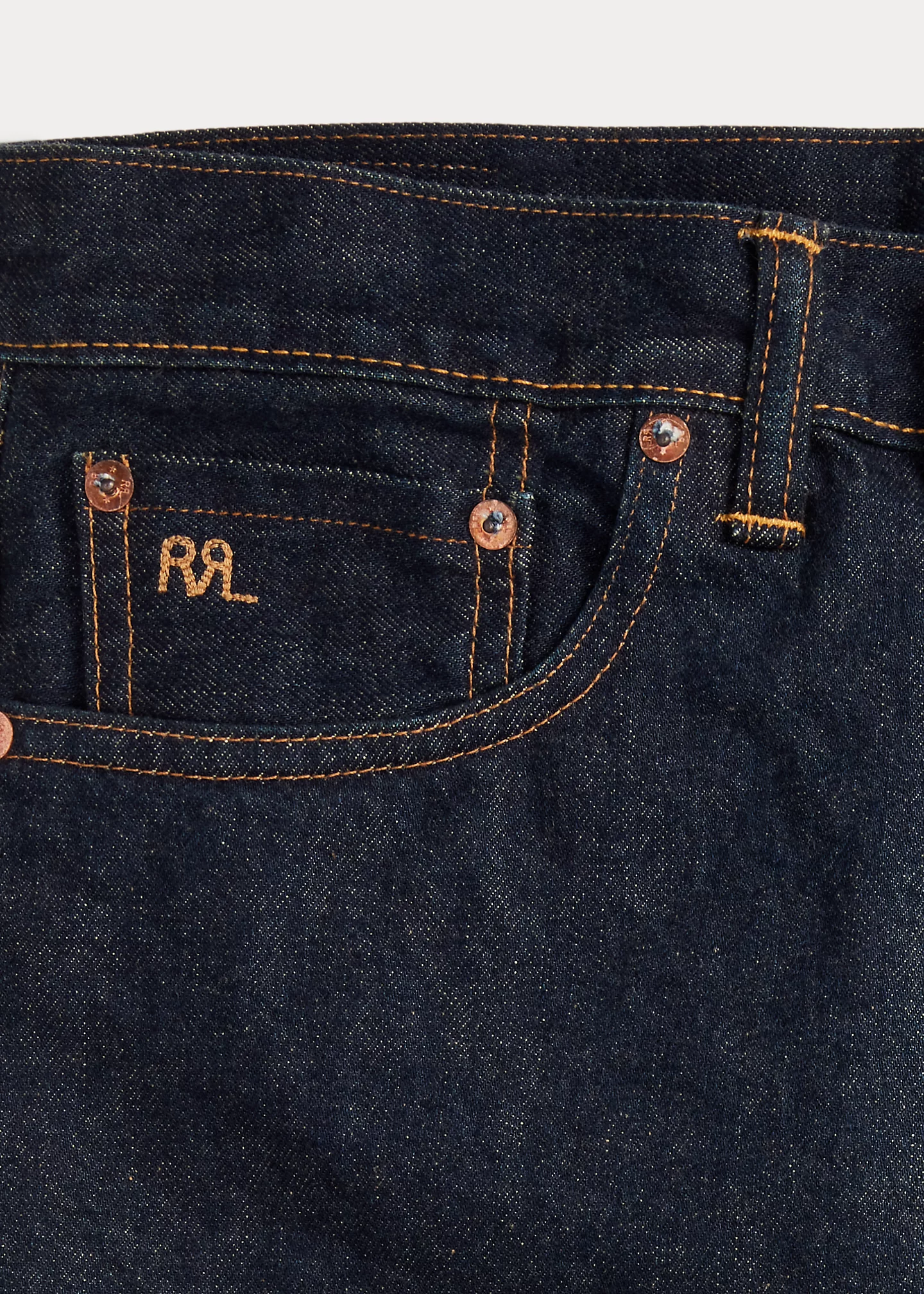 Slim Fit Once-Washed Selvedge Jean