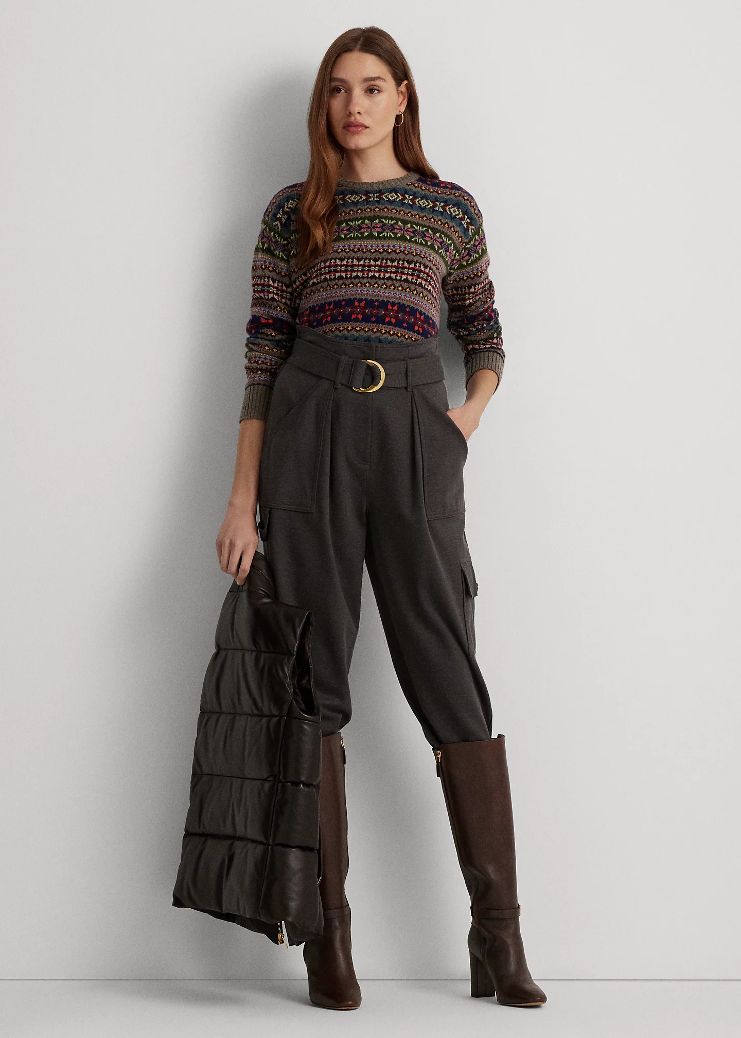 Fair Isle Wool-Blend Sweater