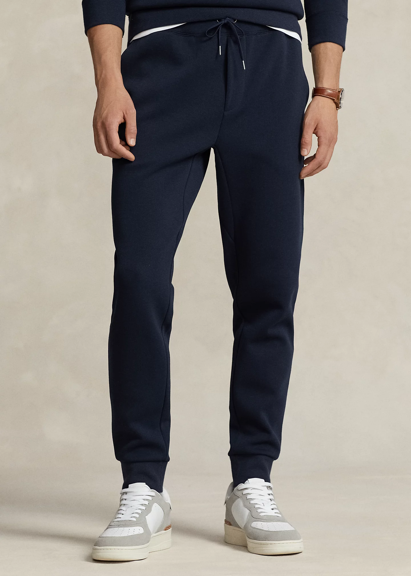 Logo Double-Knit Jogger Pant