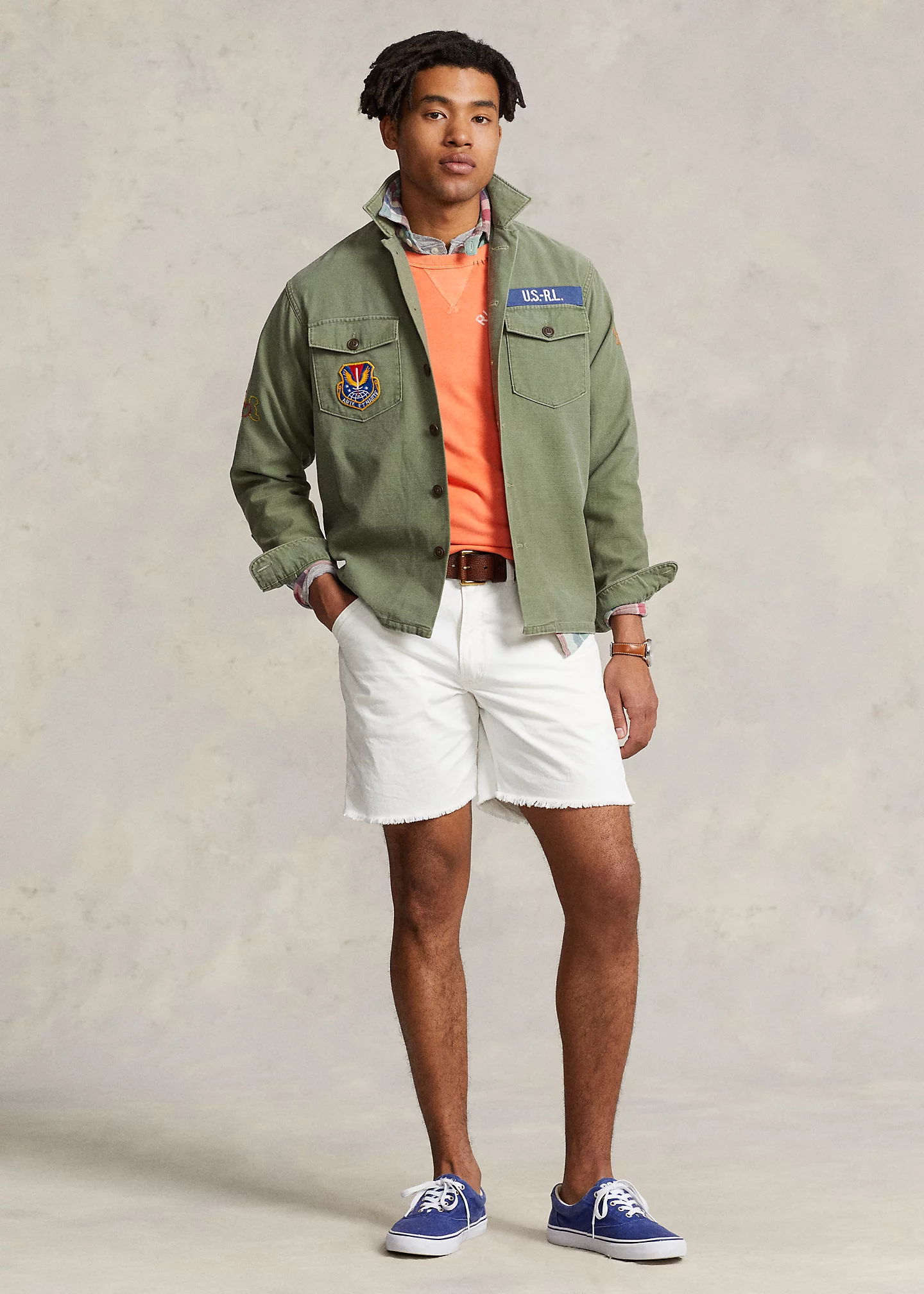 5.5-Inch Relaxed Fit Denim Short