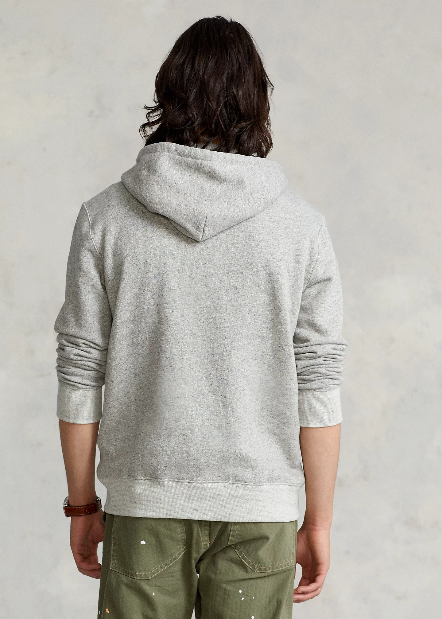 Garment-Dyed Fleece Hoodie
