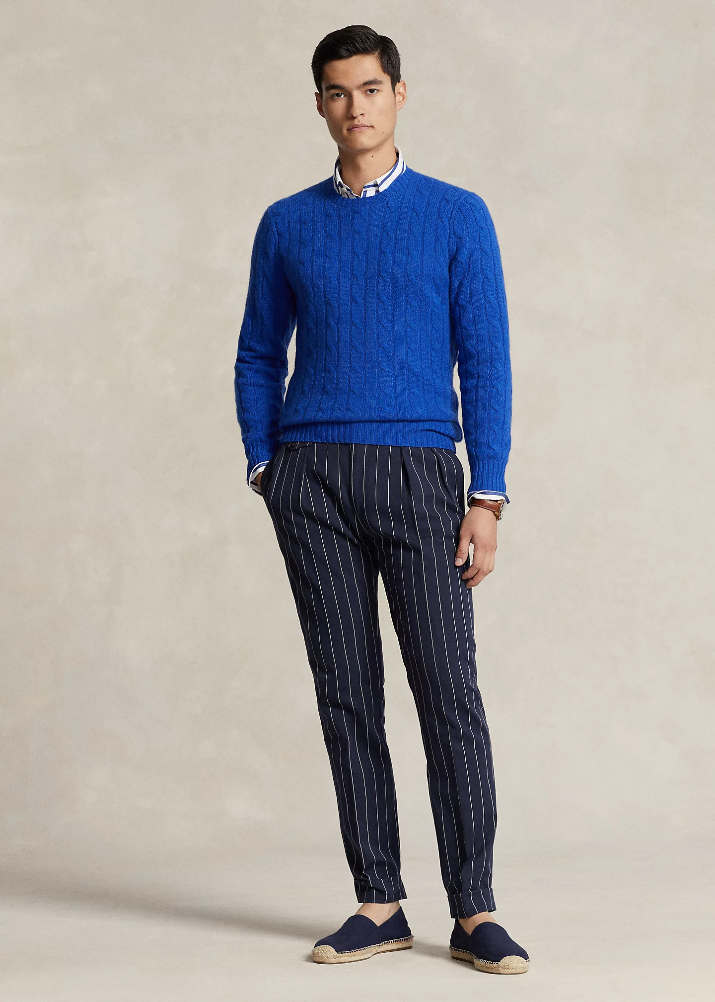 The Iconic Cable-Knit Cashmere Sweater