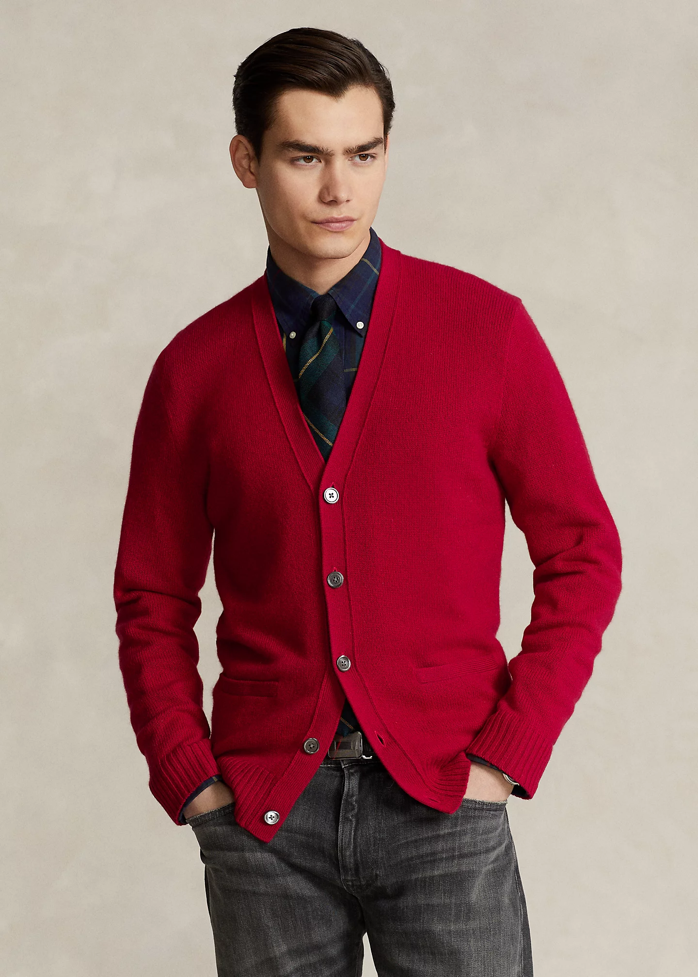 Cashmere V-Neck Cardigan