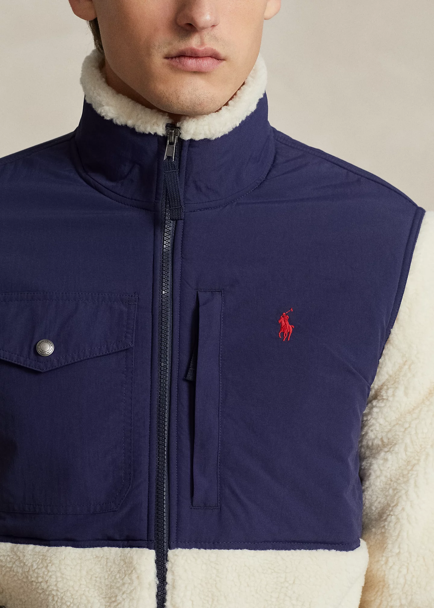 Wind-Blocking Hybrid Jacket