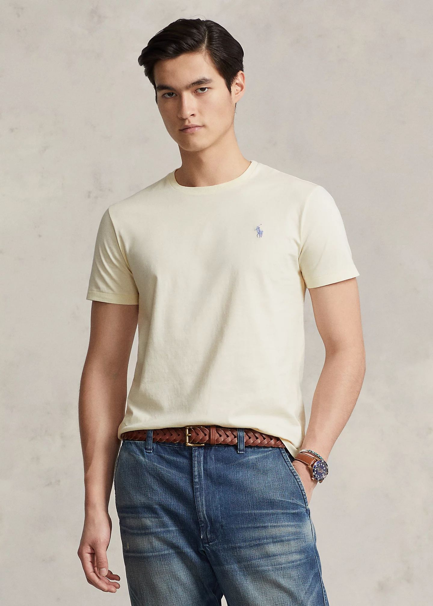 Jersey Crewneck T-Shirt - All Fits