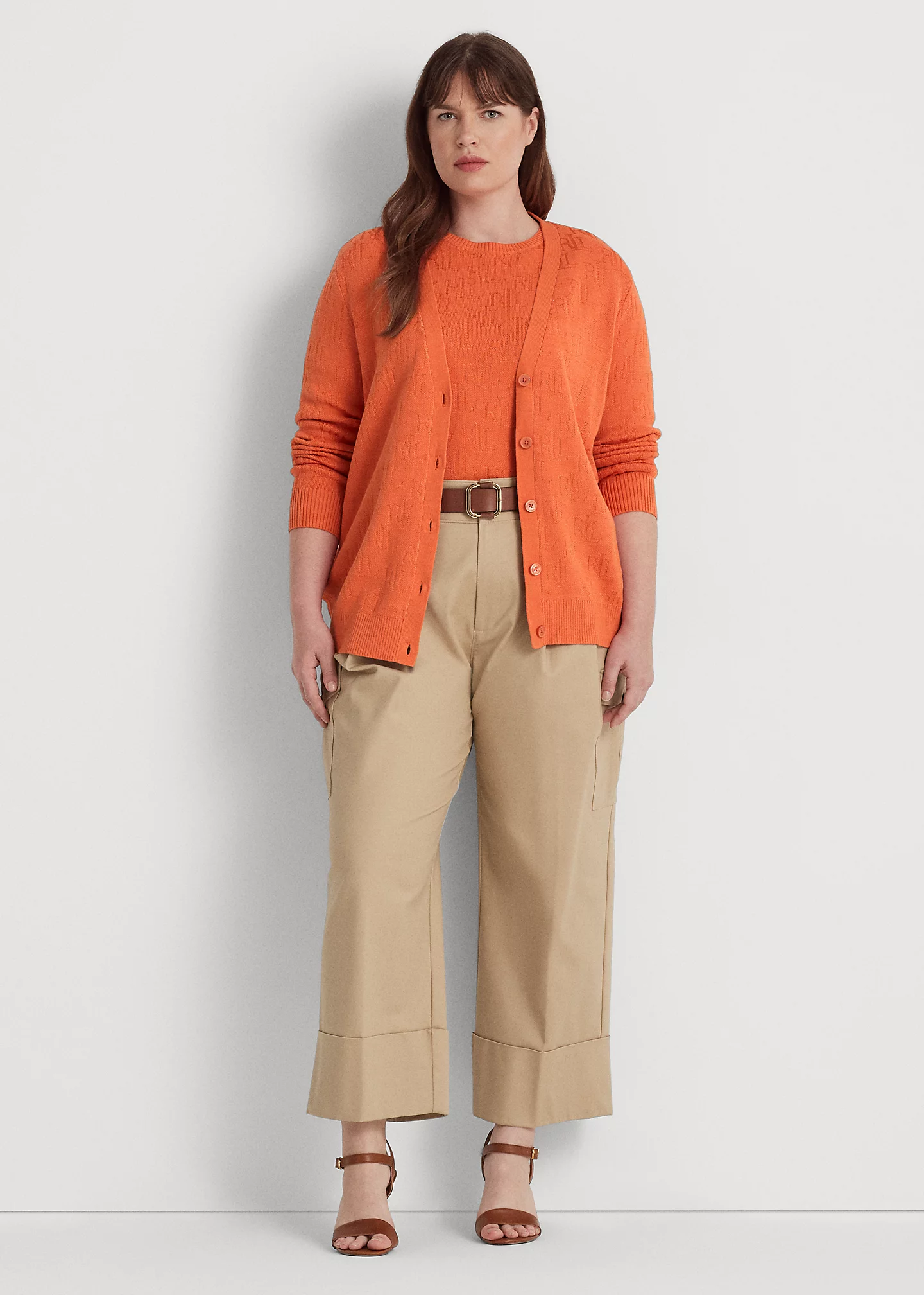 Monogram Jacquard Cardigan